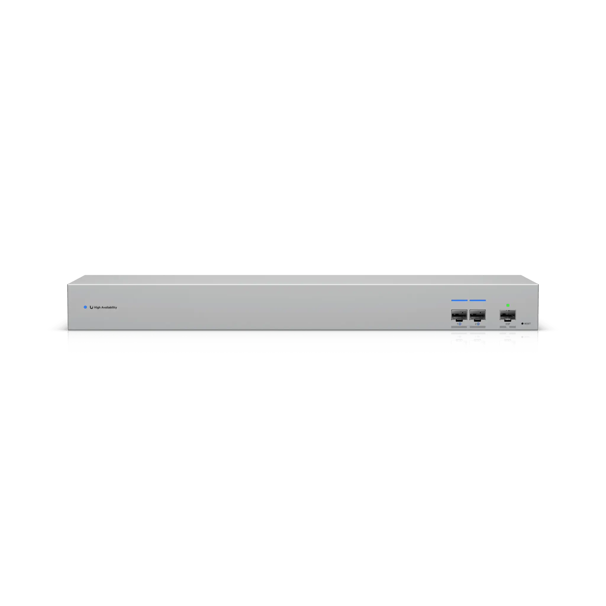 UniFi USW-WAN – Switch WAN Capa 2 con Uplinks SFP+ 10G, Puerto RJ45 GbE y Alimentación CA Redundante para Alta Disponibilidad con UniFi Gateways en Modo Shadow (Rack 1U)