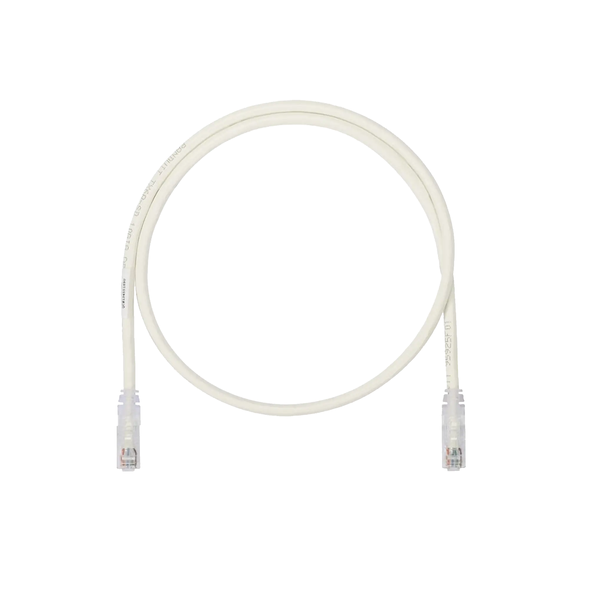 Cable de Parcheo UTP, Cat6A, 26 AWG, CM, Color Blanco Mate, 5ft