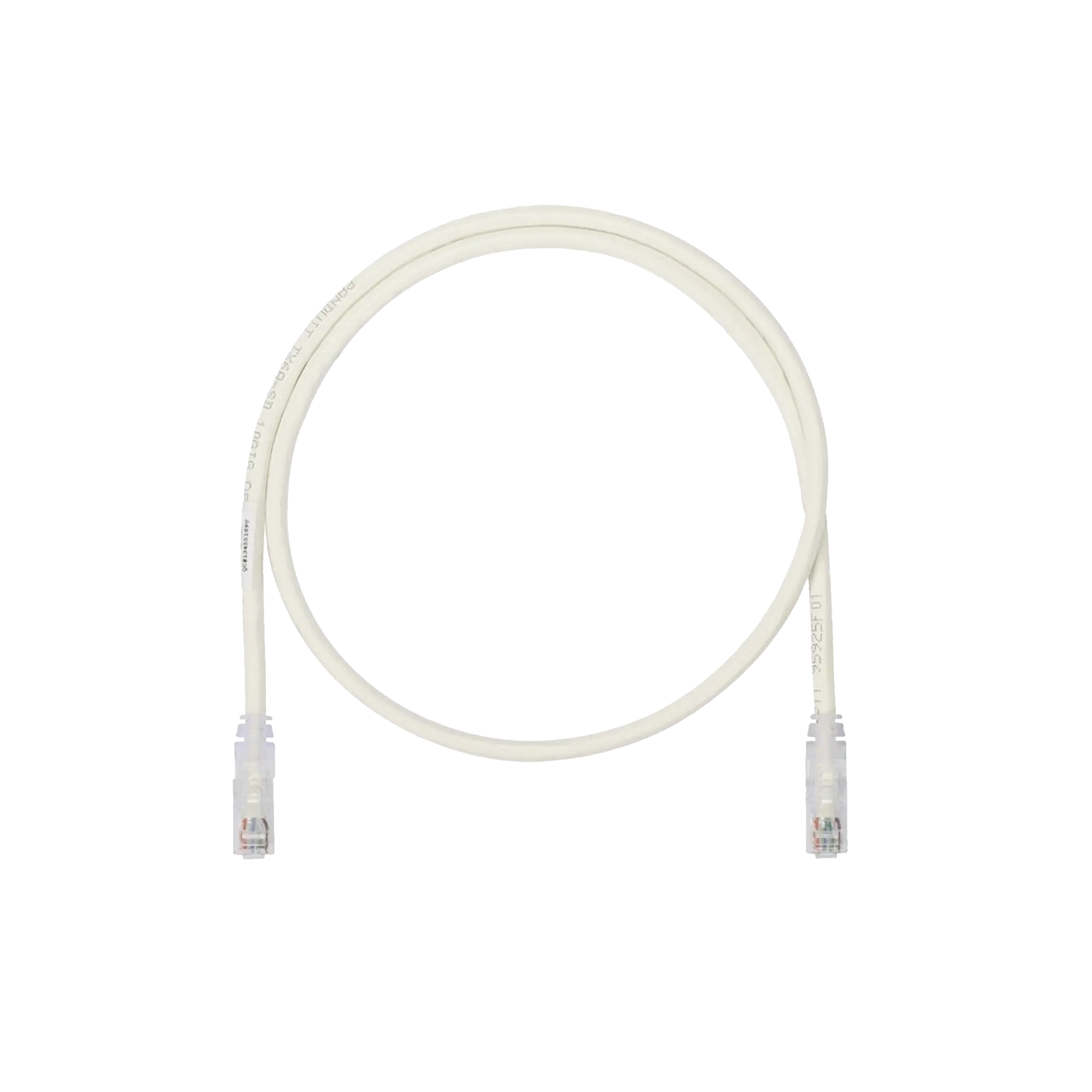 Cable de Parcheo UTP, Cat6A, 24 AWG, CM, Color Blanco, 1.5m