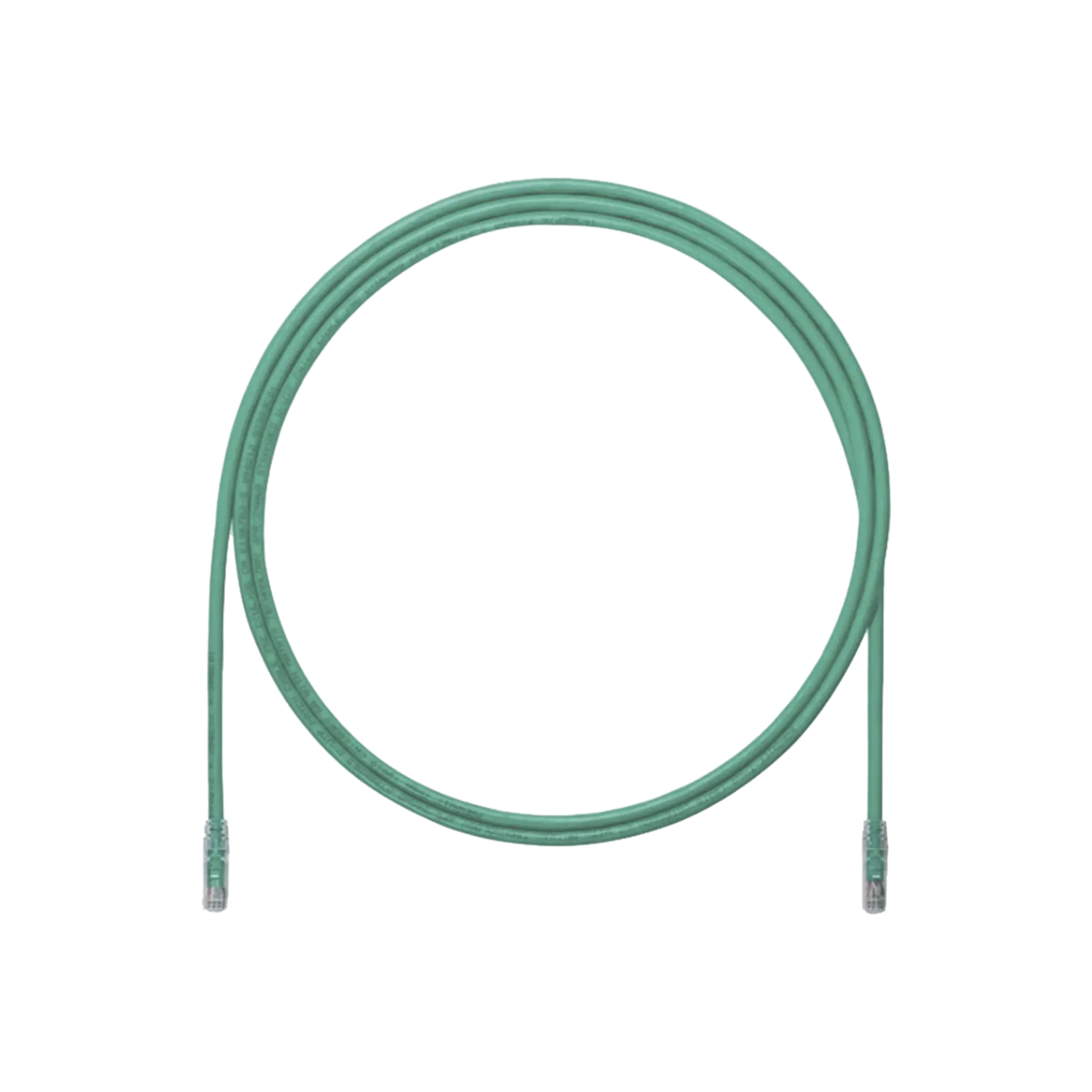 Cable de Parcheo UTP, Cat6A, 24 AWG, CM, Color Verde, 2 ft.