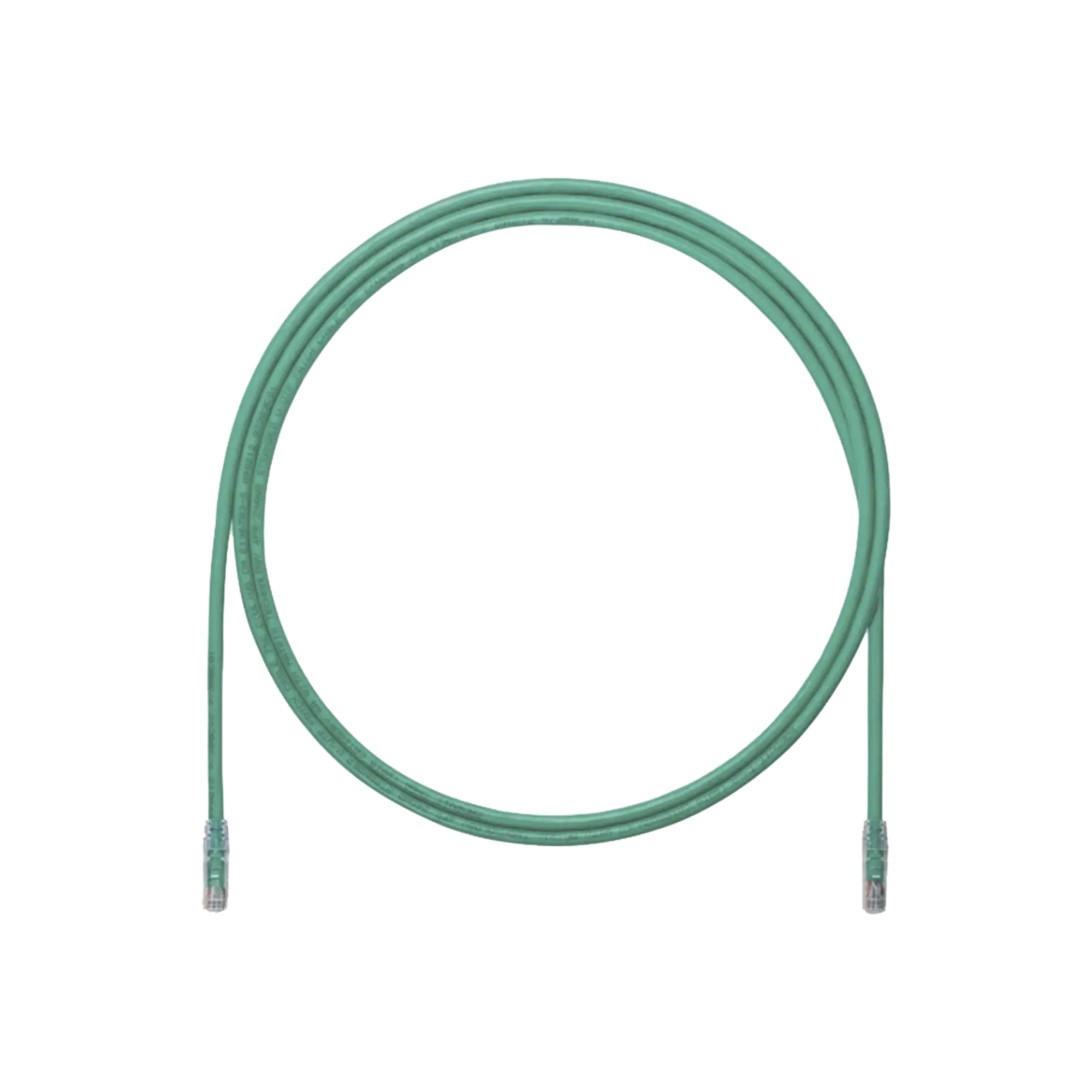 Cable de Parcheo UTP, Cat6A, 24 AWG, CM, Color Verde, 3ft