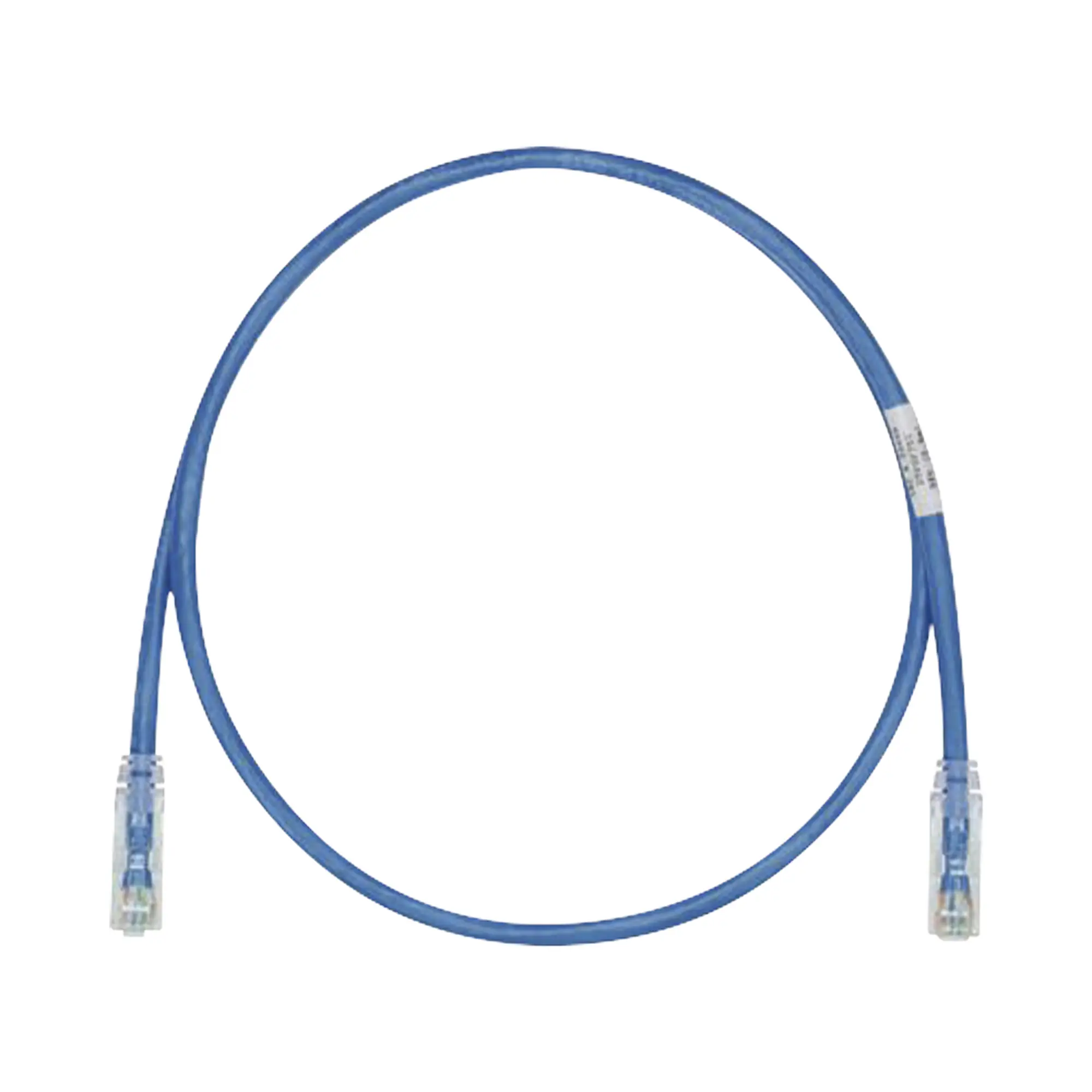 Cable de Parcheo TX6, UTP Cat6, 24 AWG, CM, Color Azul, 25ft