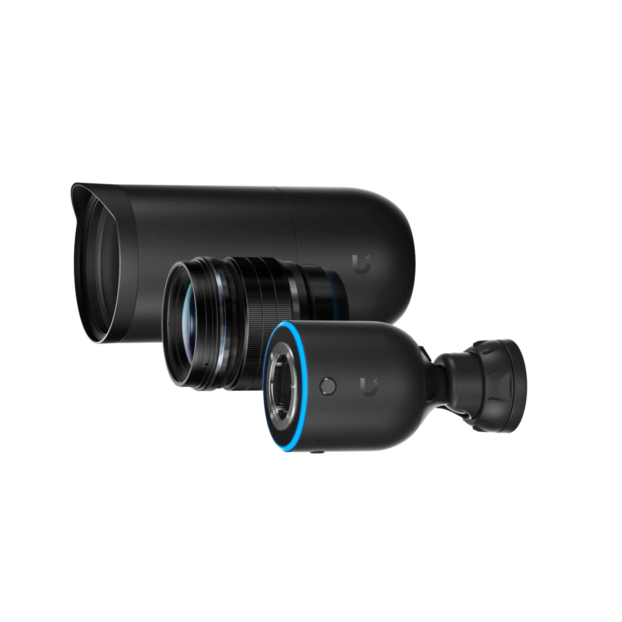 UniFi Protect AI DSLR Long Distance – Cámara 4K PoE+ para Interior/Exterior con Sensor de Alta Sensibilidad, Lente Fija de larga distancia de 45 mm y Analítica Avanzada por IA
