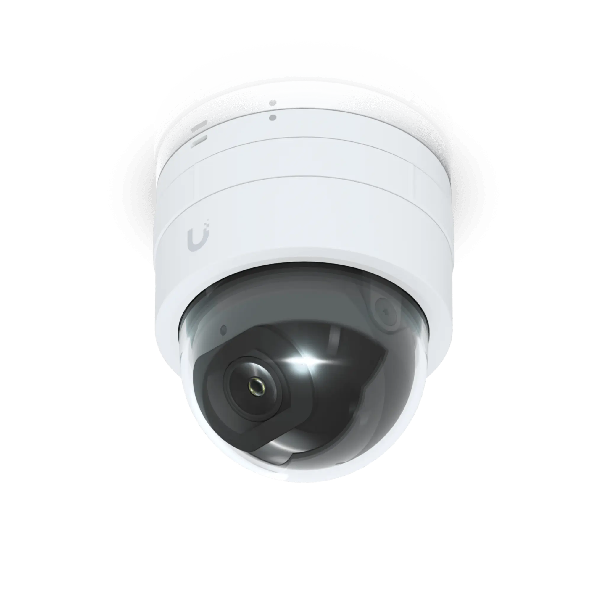 Cámara IP UniFi G5 Domo Ultra, de bajo perfil para interior, 2K (4MPX), ángulo amplio 102.4°, visión nocturna IR hasta 20 mts, detección de eventos, para pared o techo