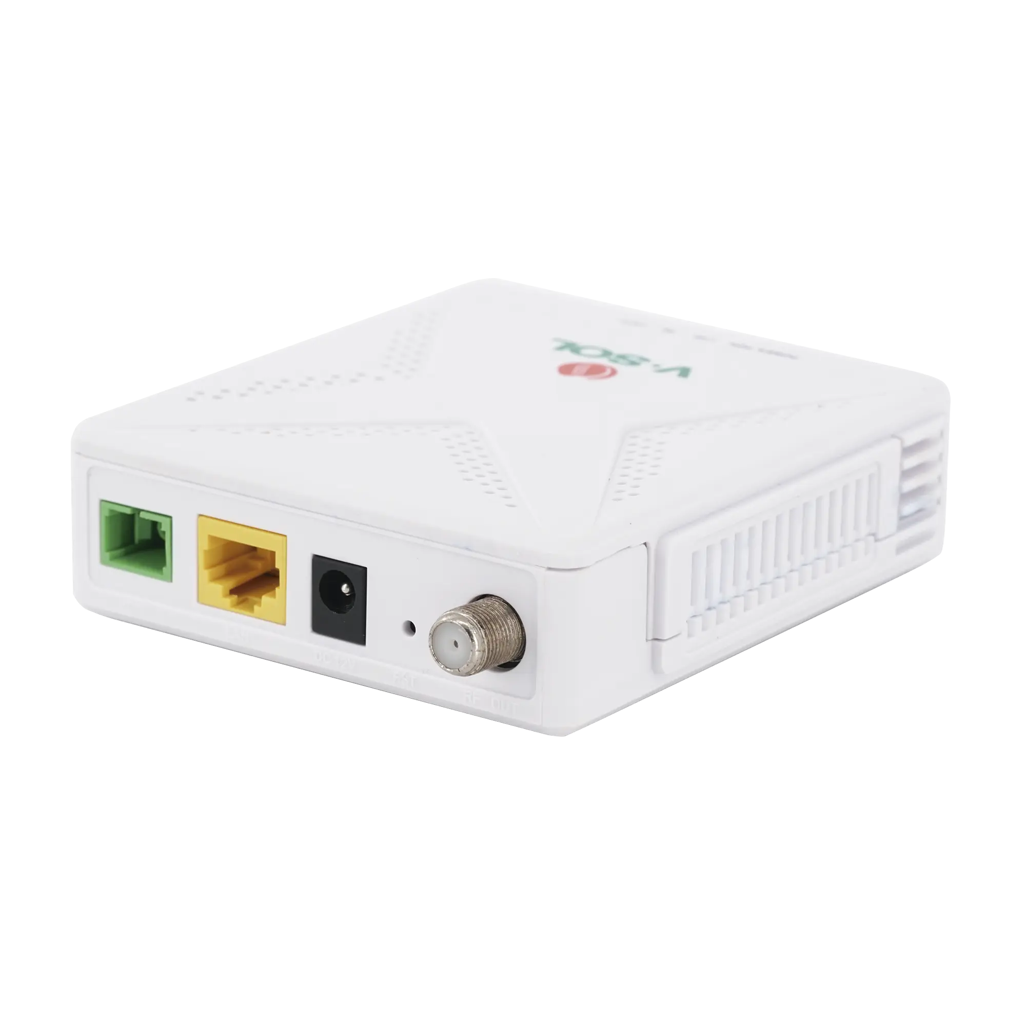 ONU Dual GPON/EPON con 1 Puerto SC/APC + 1 puerto LAN Gigabit + 1 puerto CATV