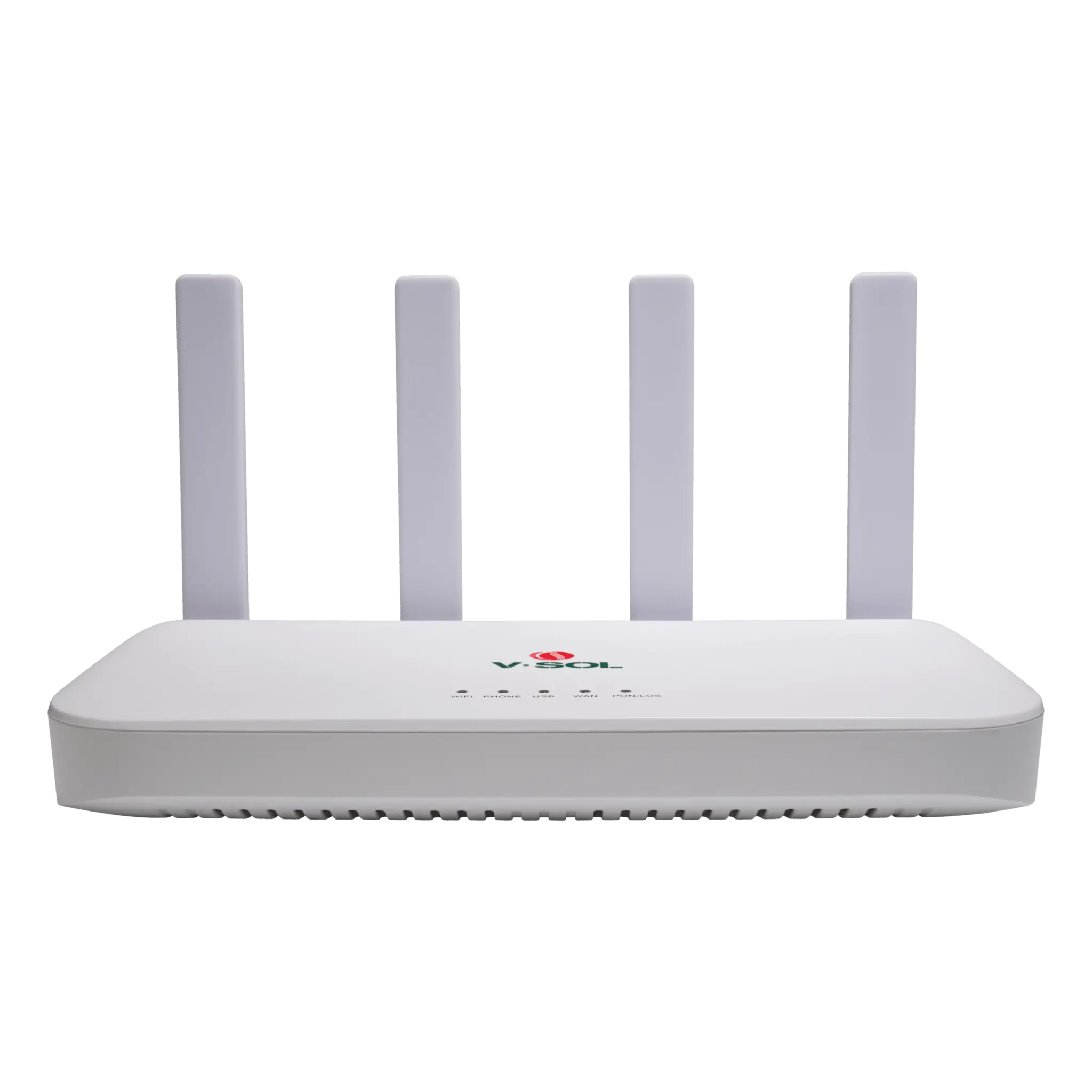 ONU GPON/EPON con Wi-Fi 6 AX1500 / Wi-Fi Doble banda 2.4 y 5 GHz / 4 Puertos Gigabit / Puerto PON SC/UPC
