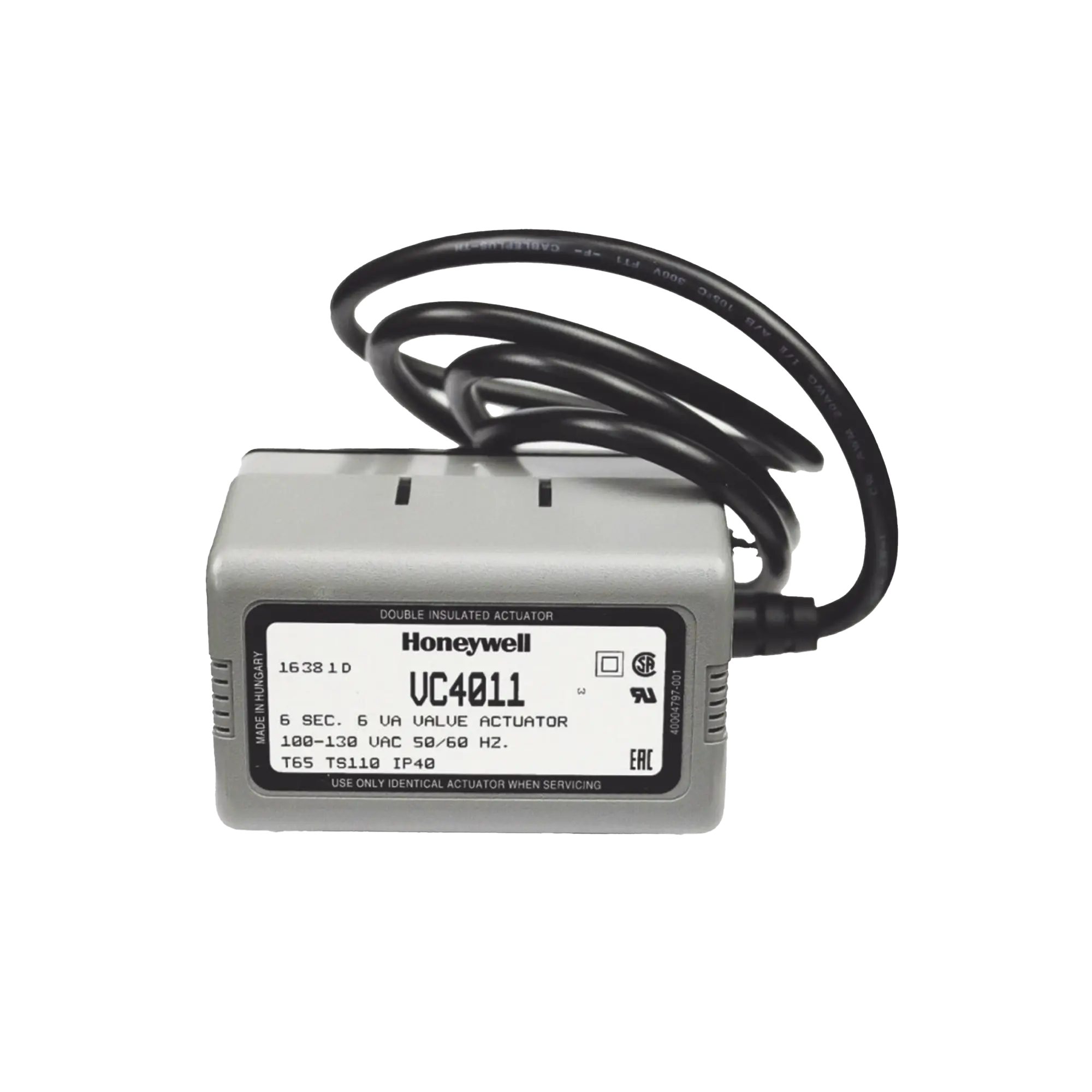 Actuador 120vca On/off. Ideal para control de sistemas hidrónicos de agua helada, caliente o piso radiante