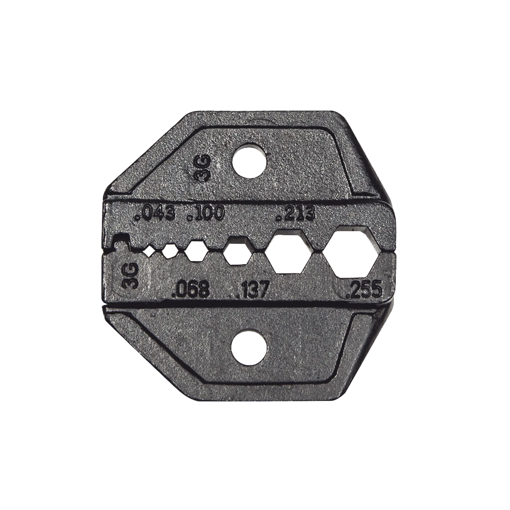 Matriz Ponchadora para RG58, RG59, RG62 y RG174. Compatible con Pinza Ponchadora VDV200-010