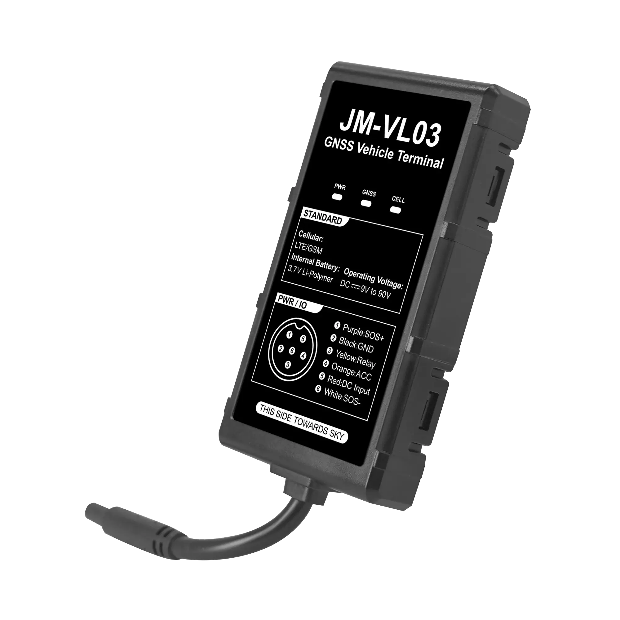 Localizador vehicular 4G/2G + Relevador + 1 licencia anual TRACKSOLIDPRO