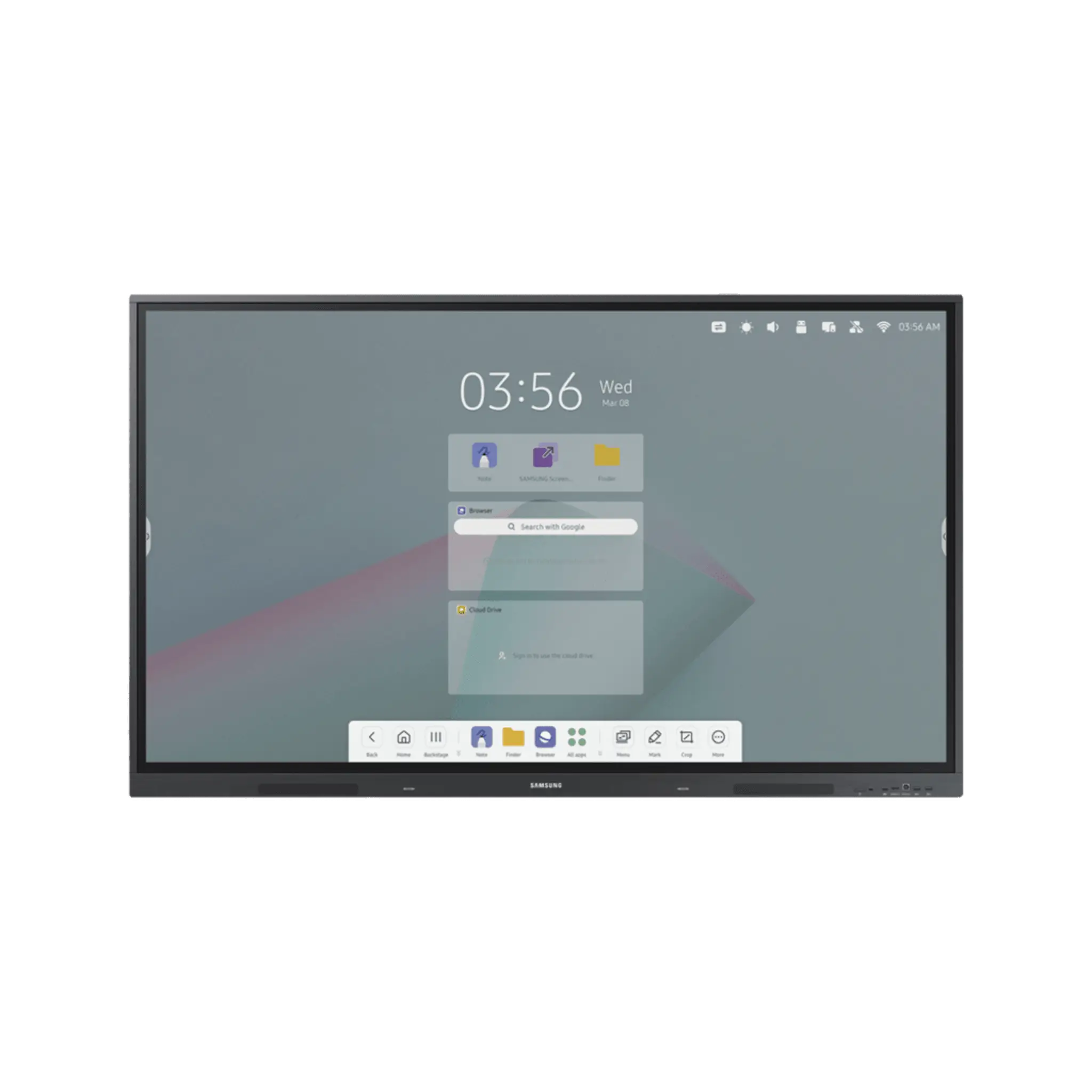 Pantalla Touch 4K Interactivo de 86″ con Lápiz Táctil. WIFI, Puertos USB/RS232/LAN/HDMI/DP, Compatible VESA