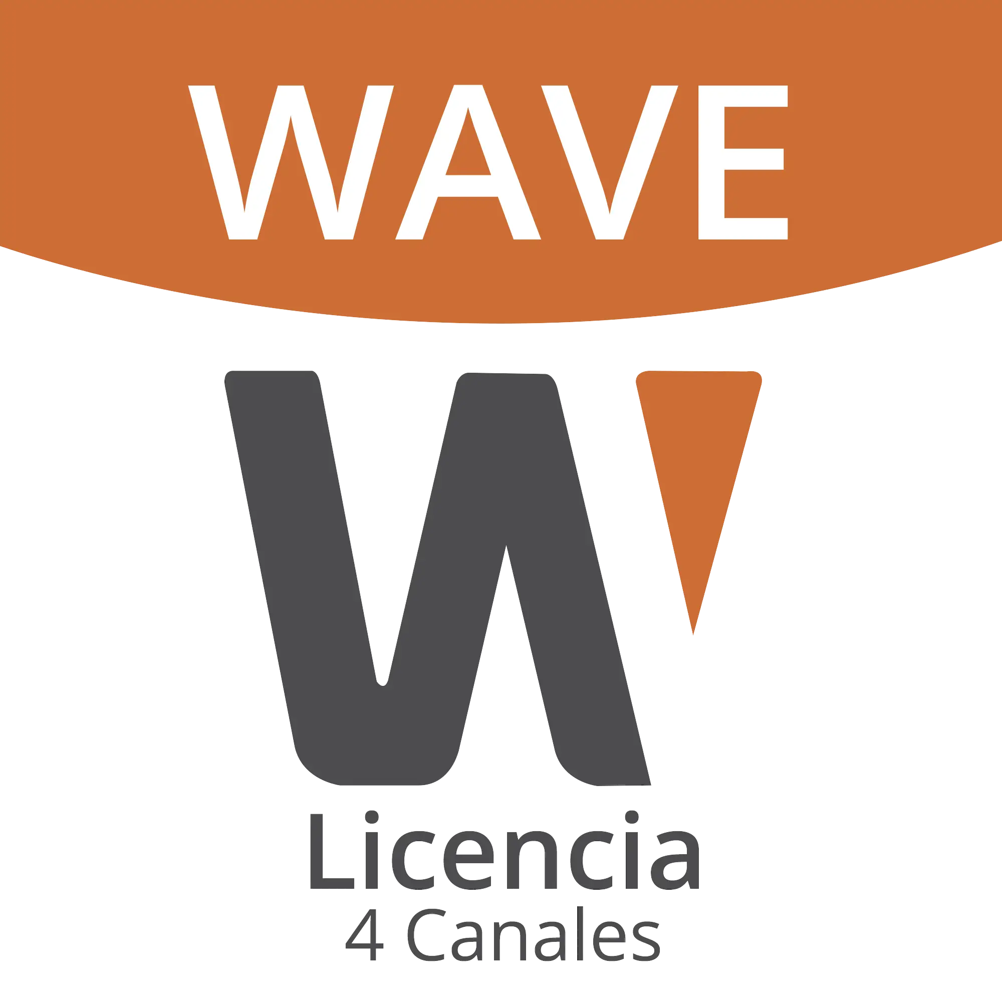 Licencia Wisenet Wave Para 4 Canales de Grabador Hanwha