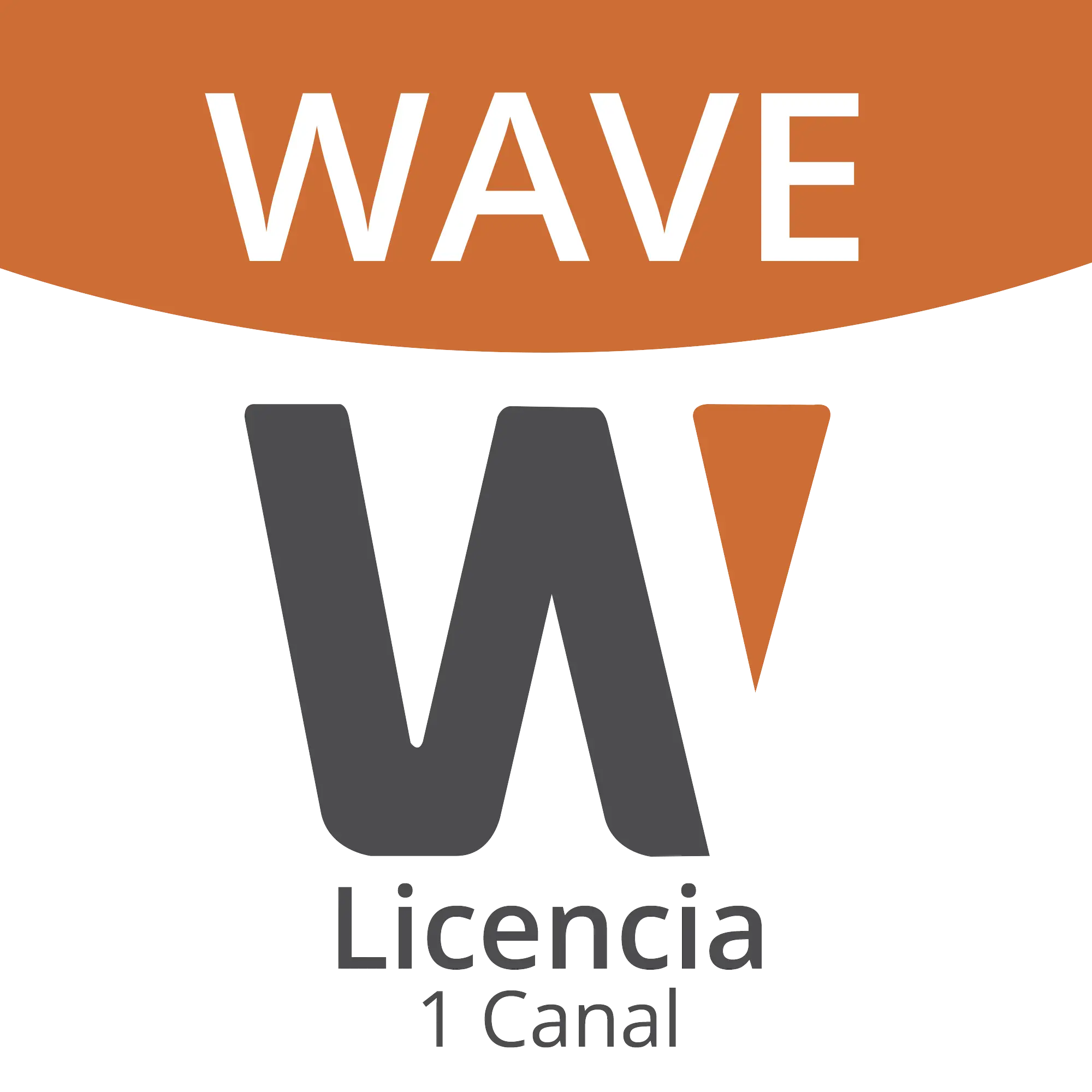 Licencia de 1 Canal de Wisenet Wave Profesional