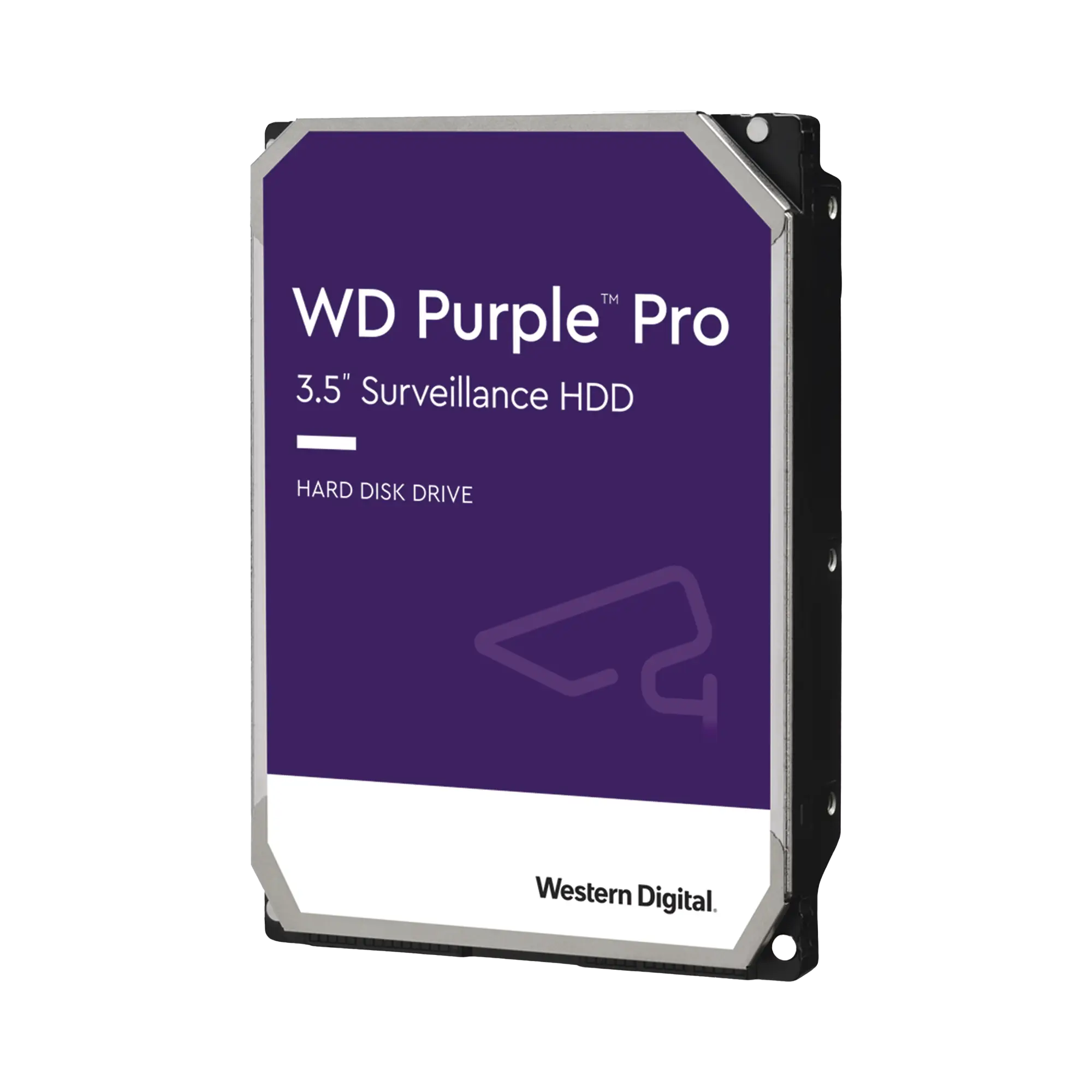 Disco Duro Purple Pro de 10 TB / 7200 RPM / Optimizado para Soluciones de Videovigilancia con Analiticos (Meta Data) / Uso 24-7 / 5 Años de Garantia