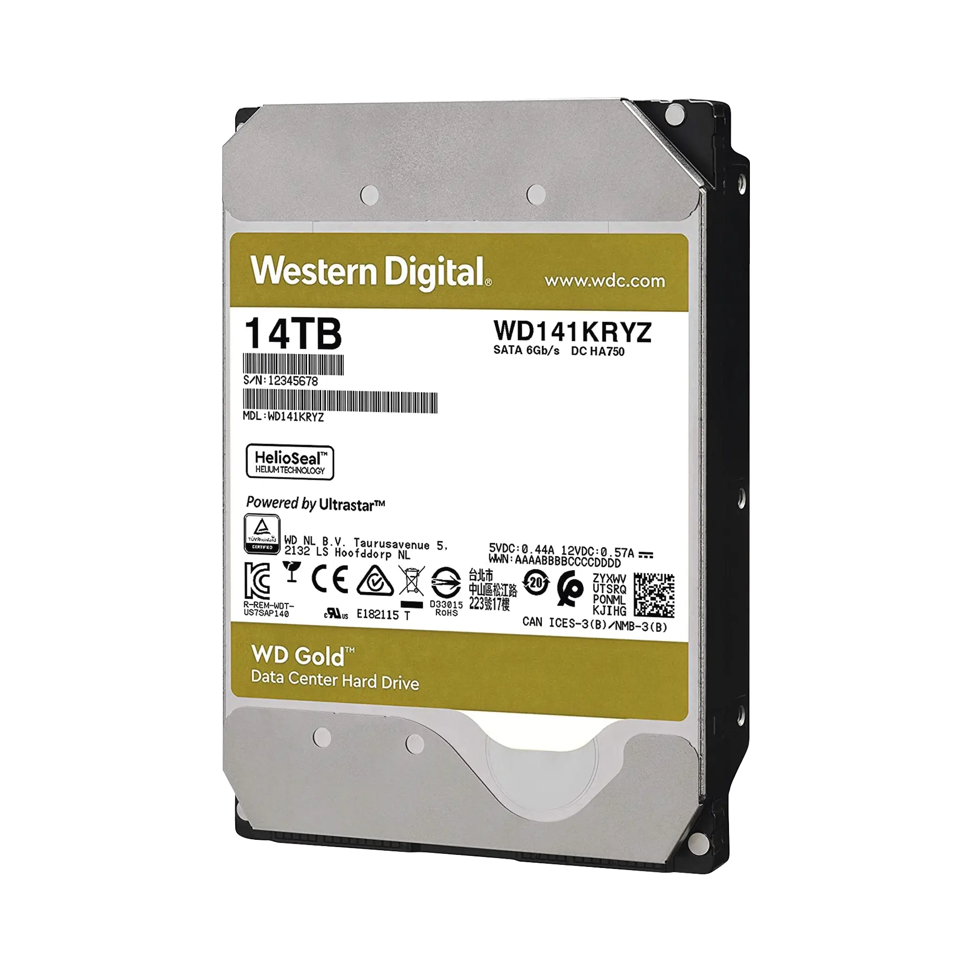 Disco Duro Enterprise 14TB WD GOLD