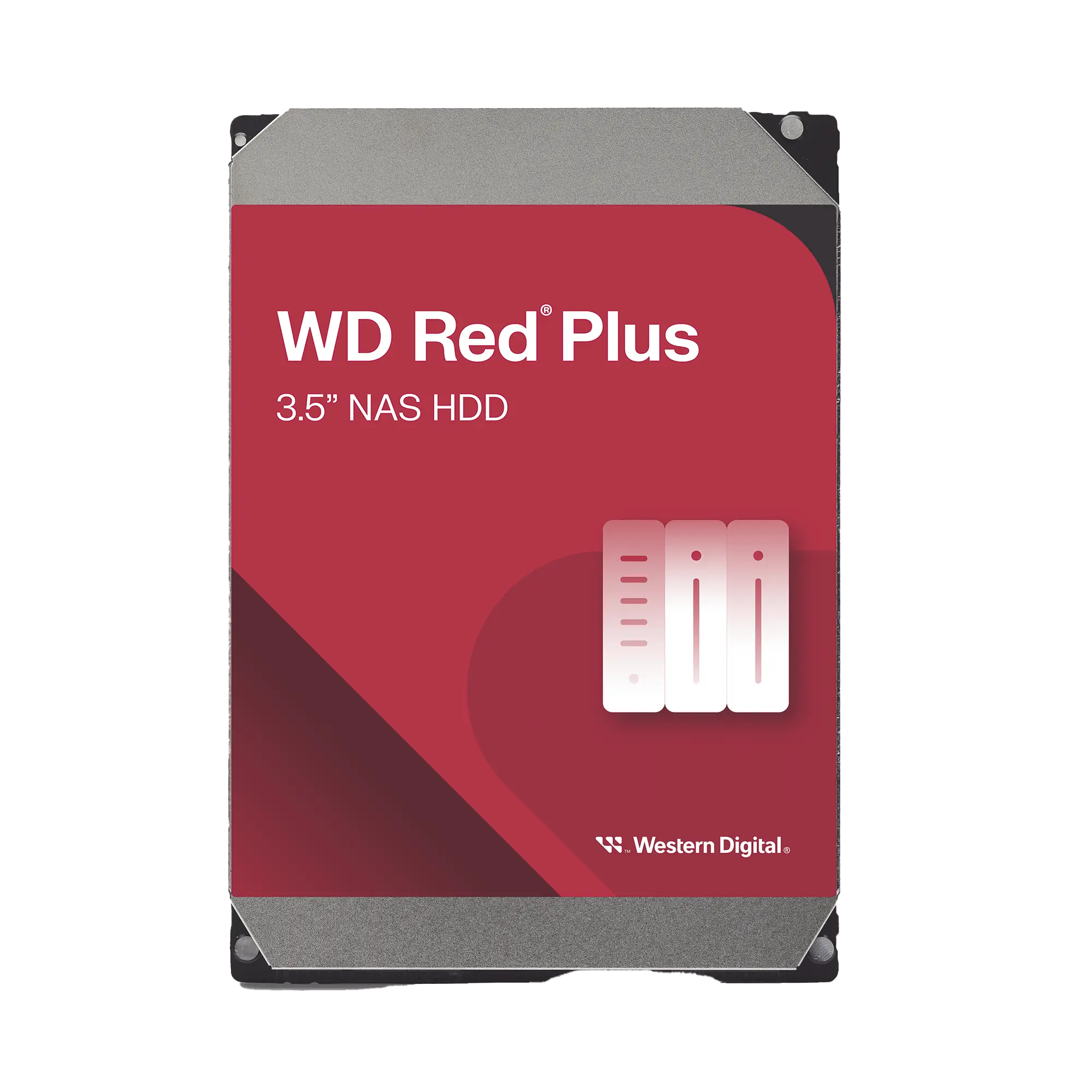Disco Duro Red Plus 4TB / 5400 RPM / Optimizado para NAS / Uso 24-7 / 3 Años de Garantia