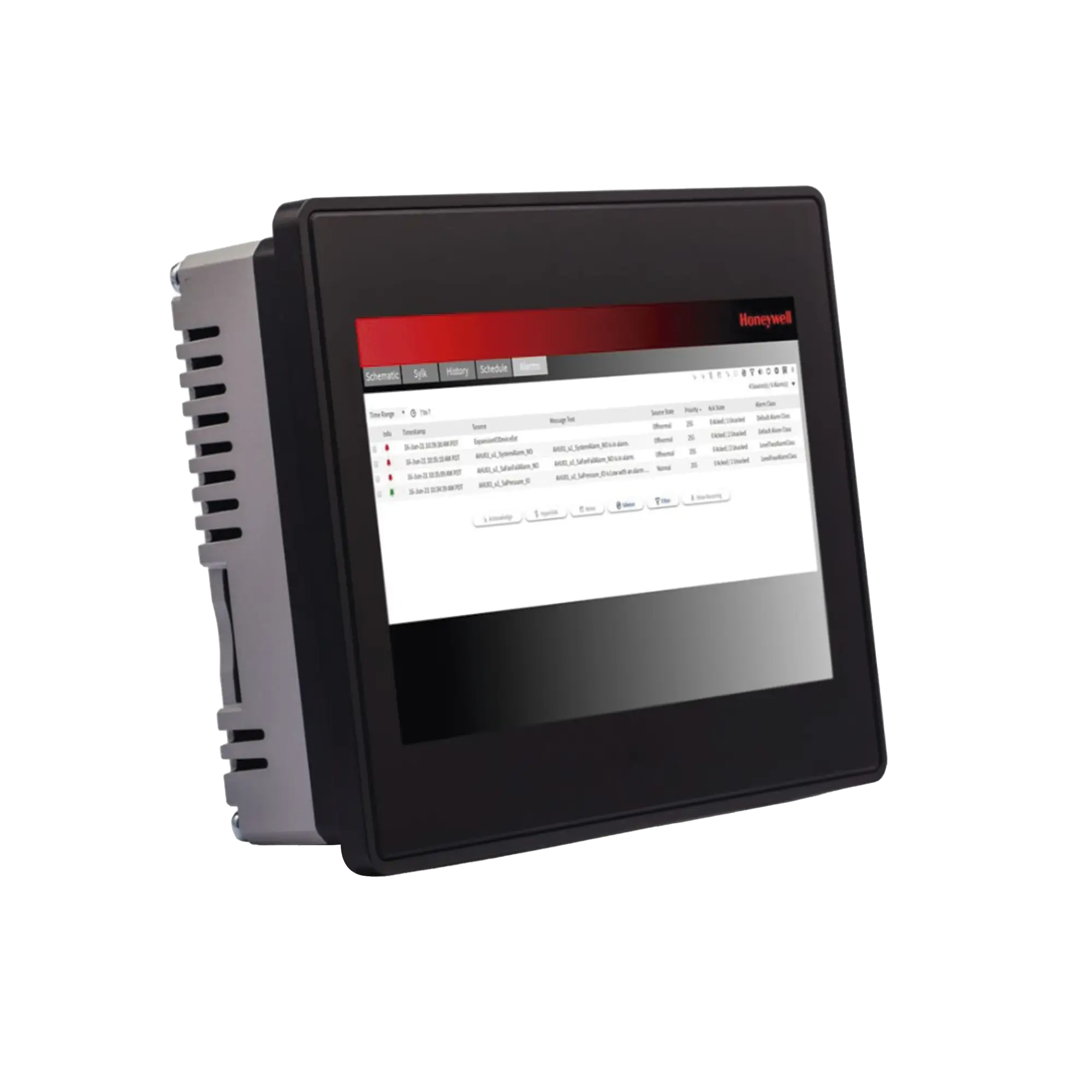 Pantalla tactil capacitiva de 7 pulgadas con Navegador HTML5 Chromium , IP66 , acceso directo al controlador