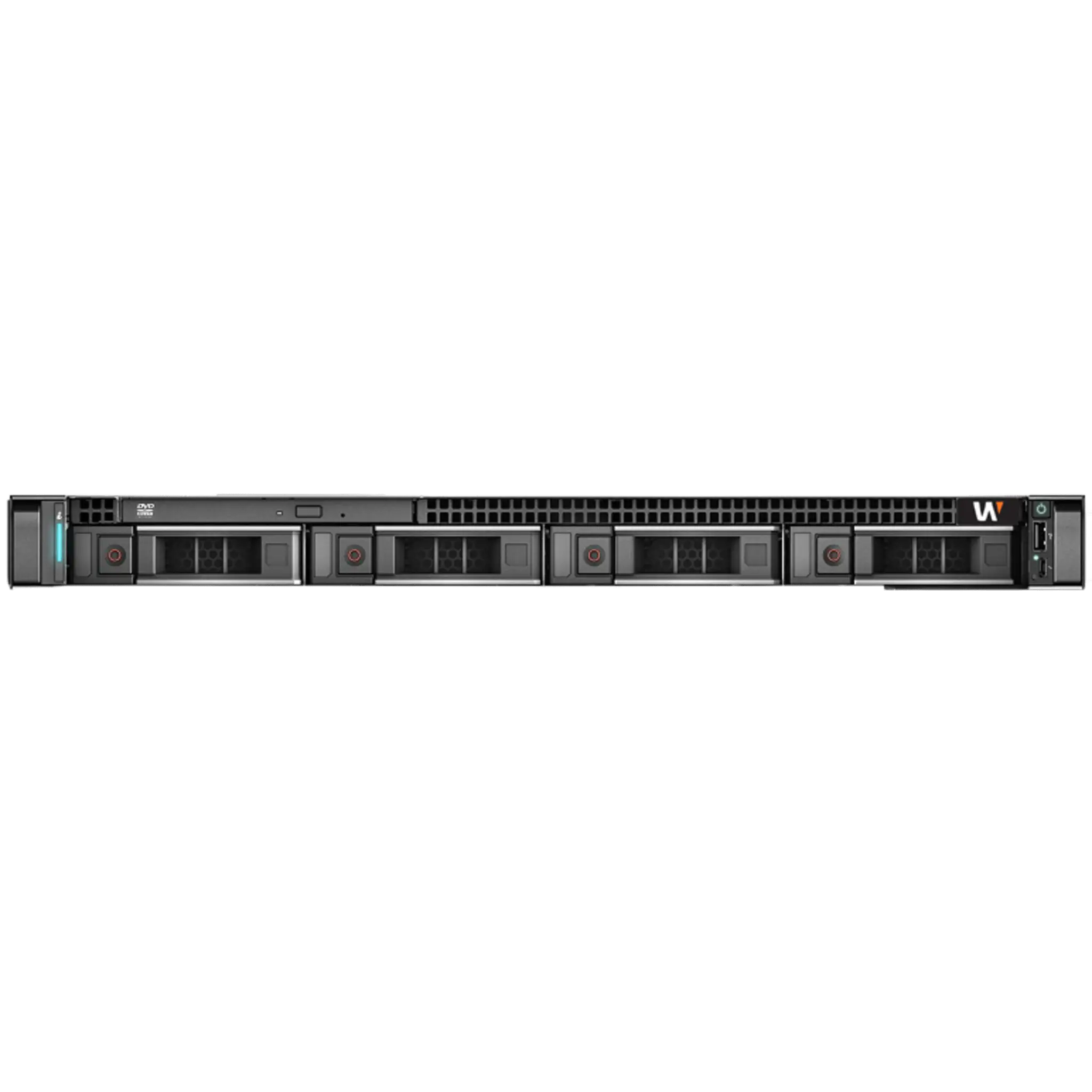NVR Wisenet WAVE basada en Windows / Montable en Rack 1U / 470 Mbps throughput