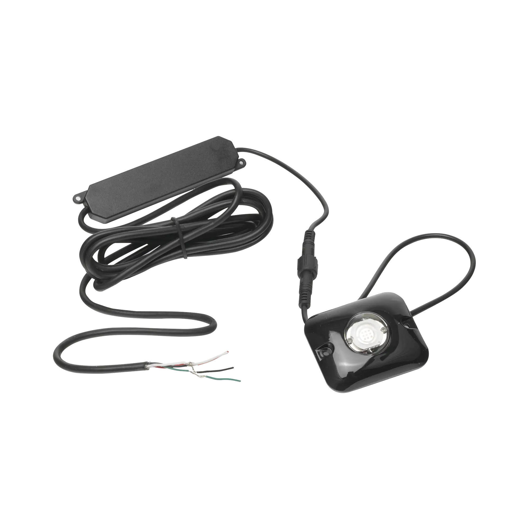 Estrobo Oculto de 1 LED de 10W, Ideal para Vehículos Encubierto, Color Rojo