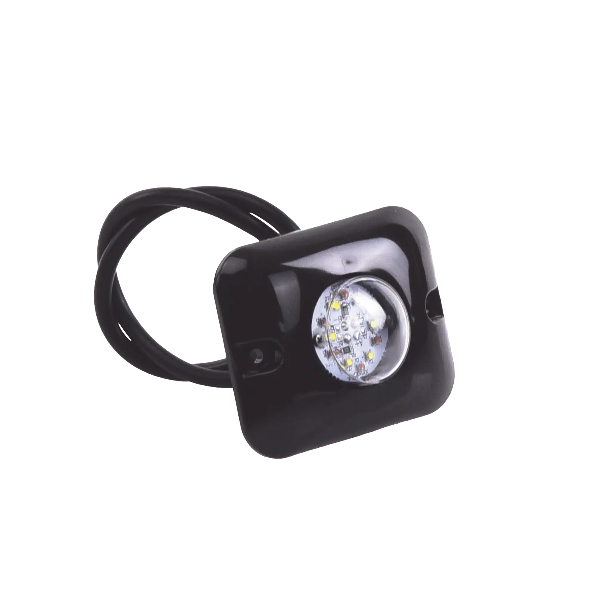 Estrobos Ocultos de 12 LED, Color Rojo/Claro, Ideales para Vehículos Encubierto