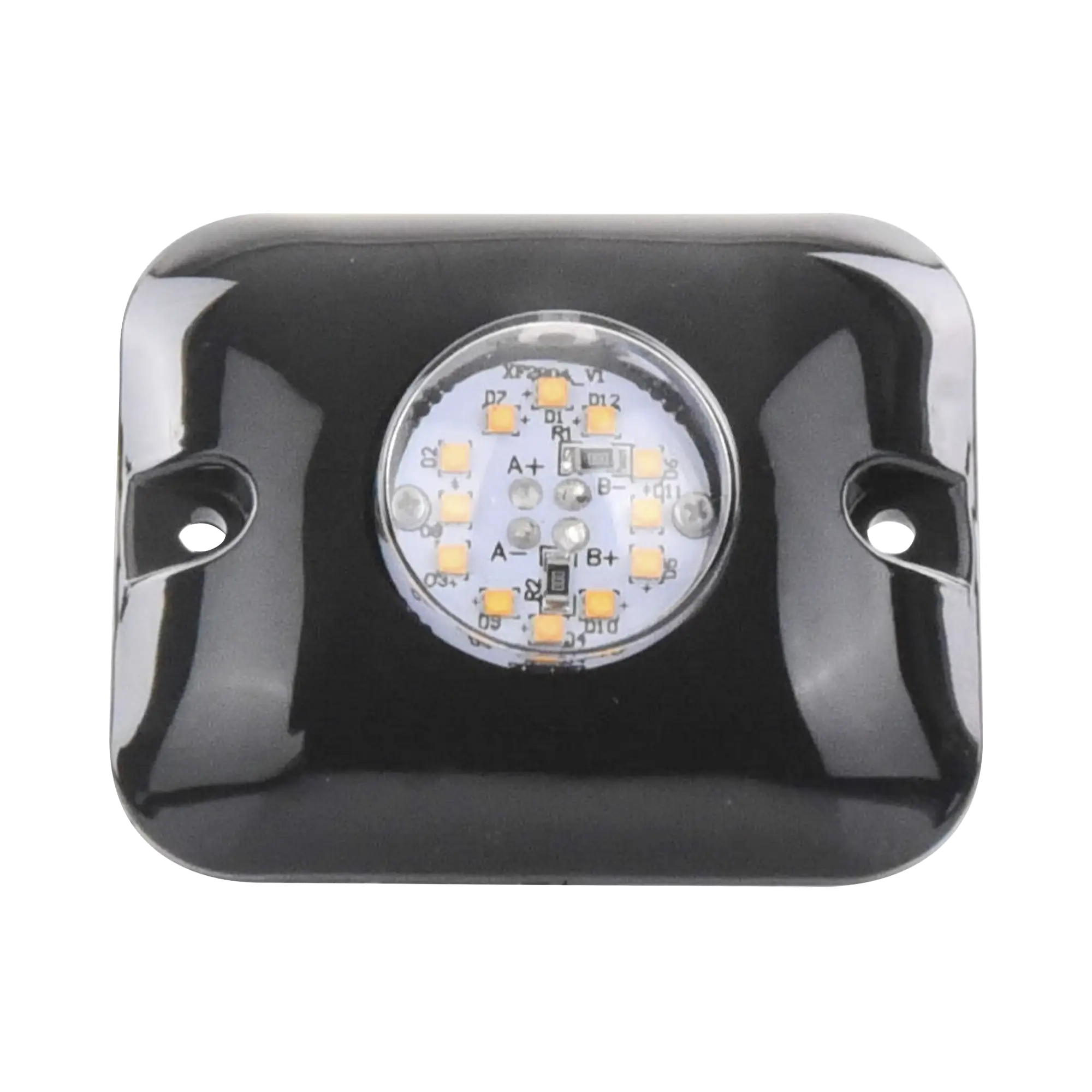 Luz Oculta Ultra Brillante con 12 LED, Color Claro