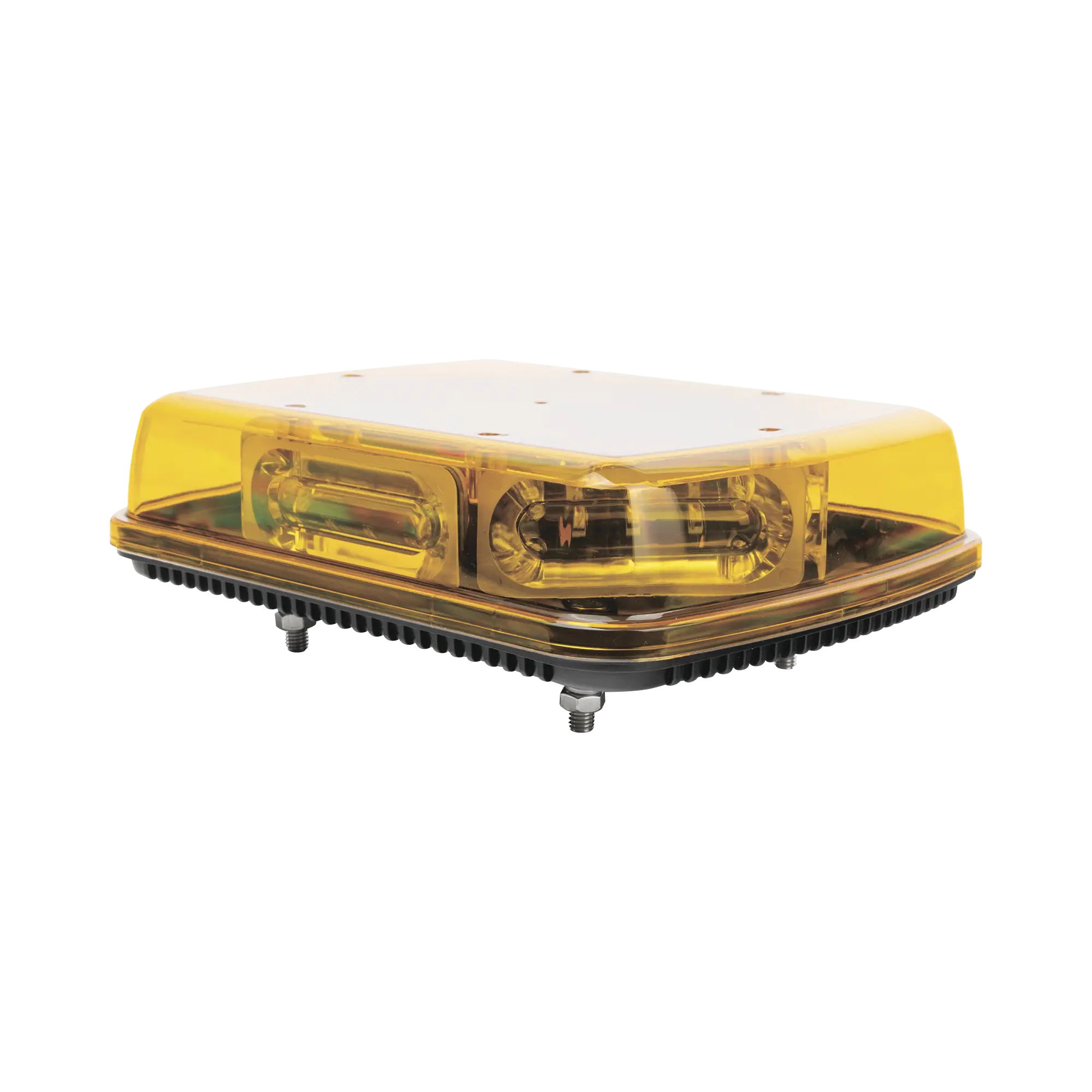 Mini Barra con 18 Poderosos LEDs, Color Ámbar Con Montaje Fijo de Tornillos