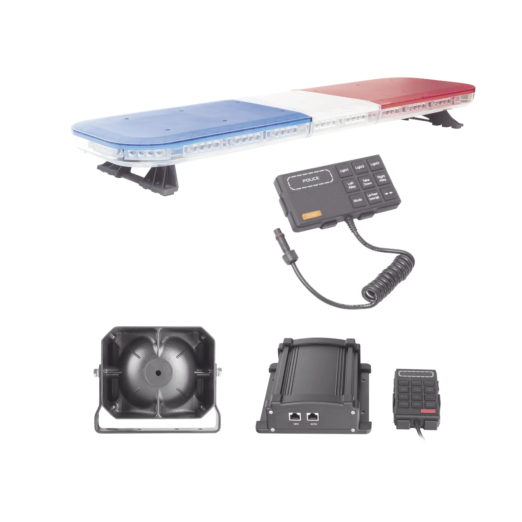 Kit básico para equipamiento de unidades de Seguridad Pública
