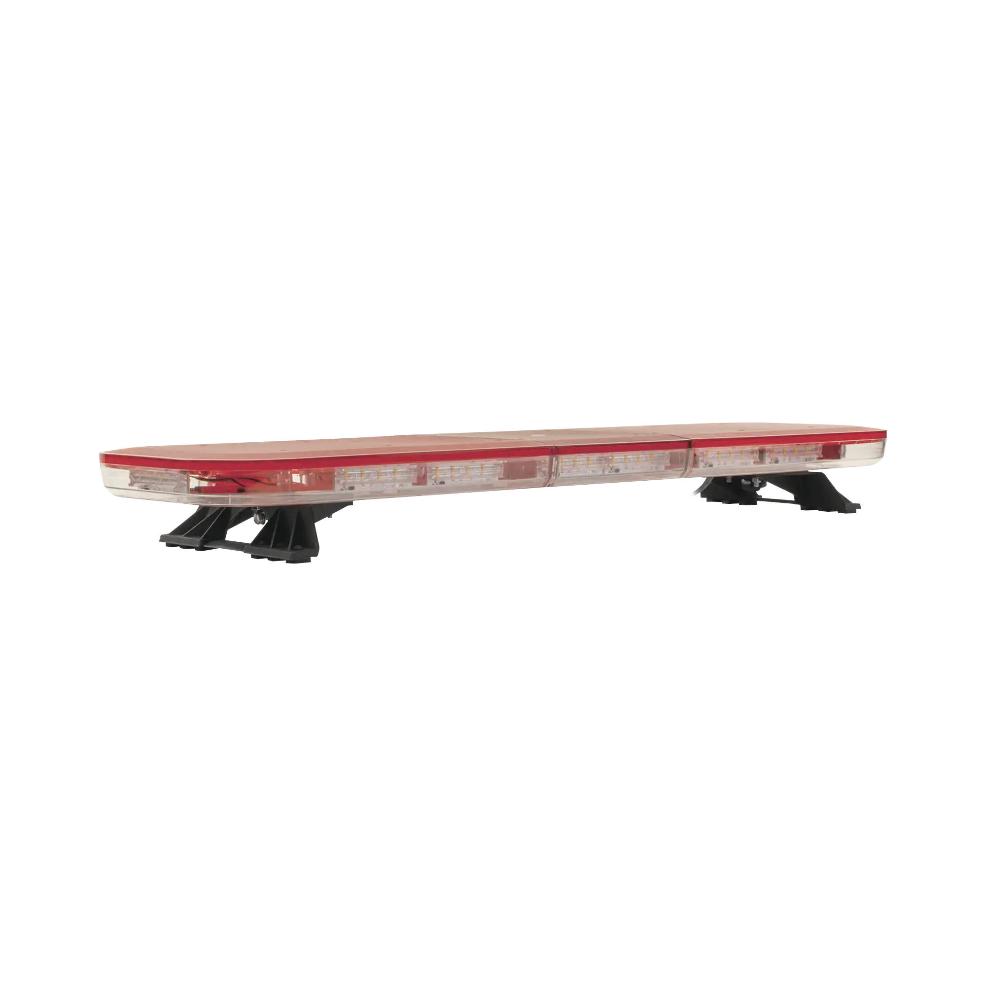 Barra de luces LED de 47″, 108 LED, con control de tráfico en color ámbar, dual color rojo/claro, ideal para equipar ambulancias y unidades de bomberos