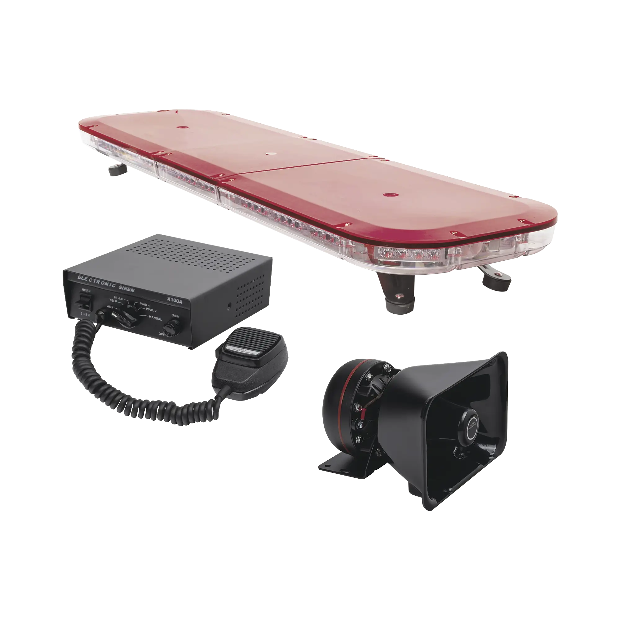 Kit básico para equipamiento de unidades de emergencias, ambulancias y vehículos de bomberos