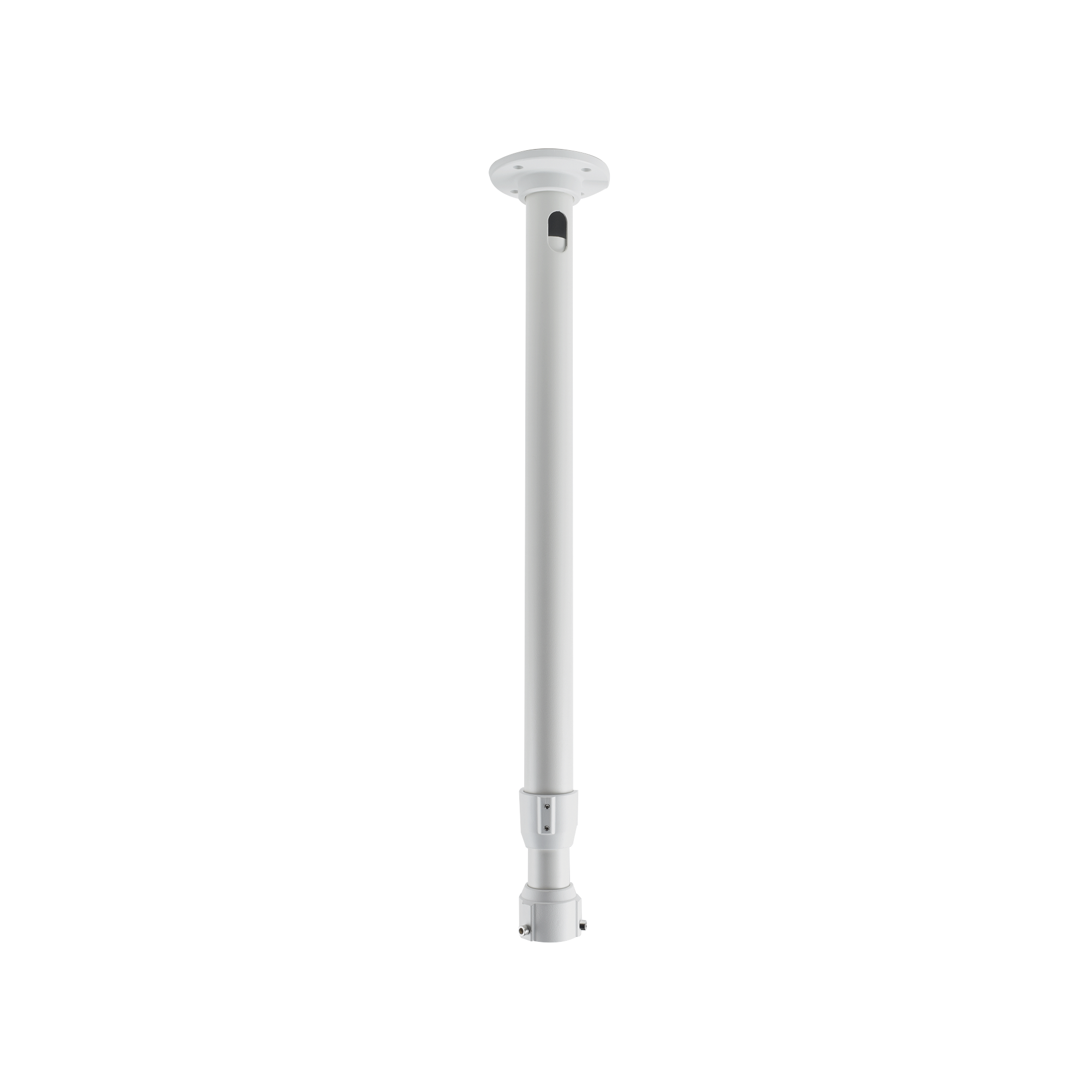Montaje de techo telescópico tipo tubo para PTZ Hikvision, largo 60 cm – 120 cm