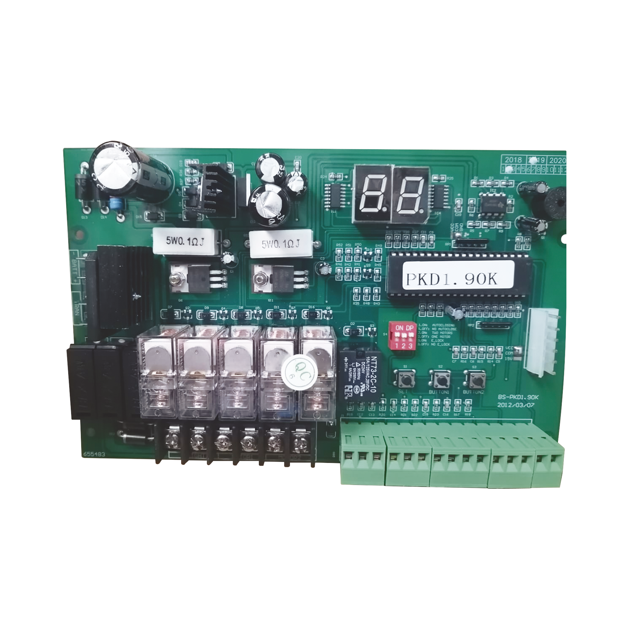 Tablilla para cuadro de mando de motores XBSPK11SI y XBSPK11