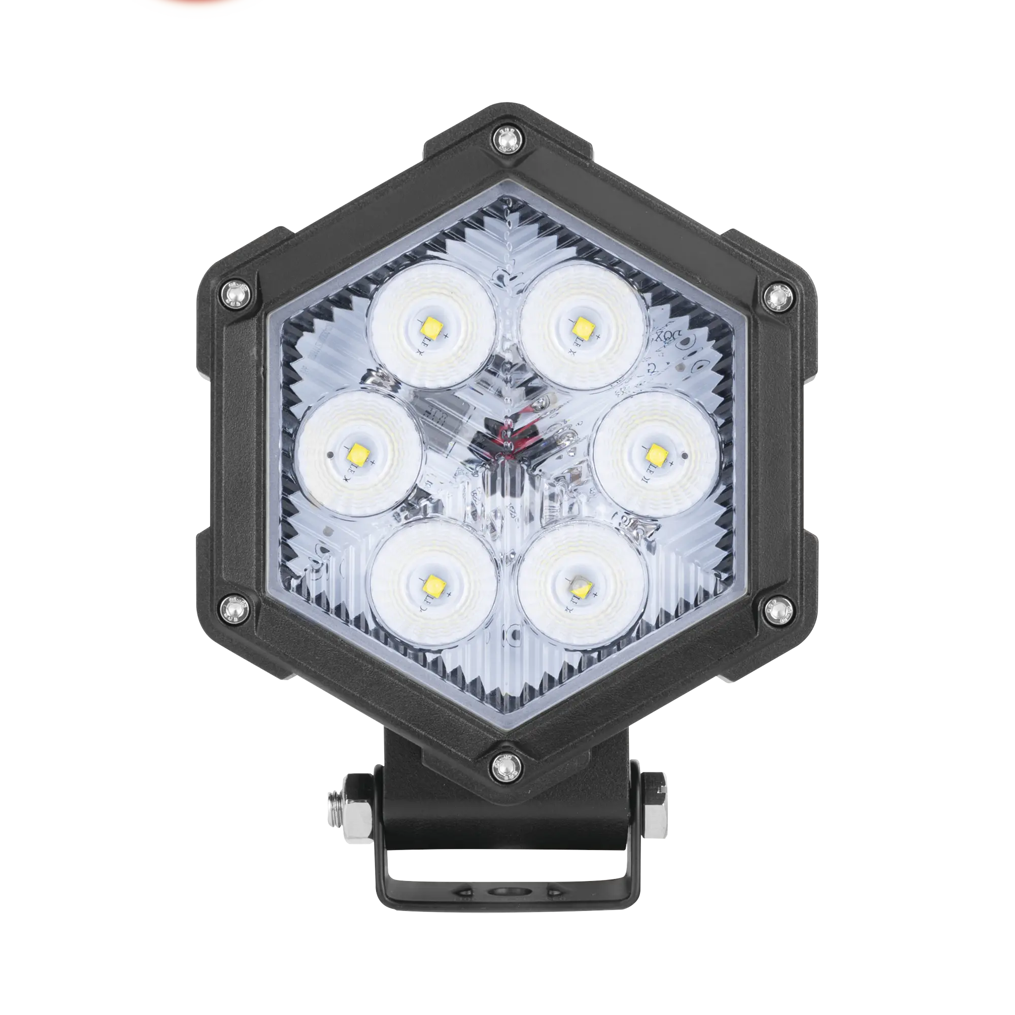 Luz de Trabajo Ultra brillante, 6 Led, 2200 Lumenes, 30 watts, 12-24 Vcc