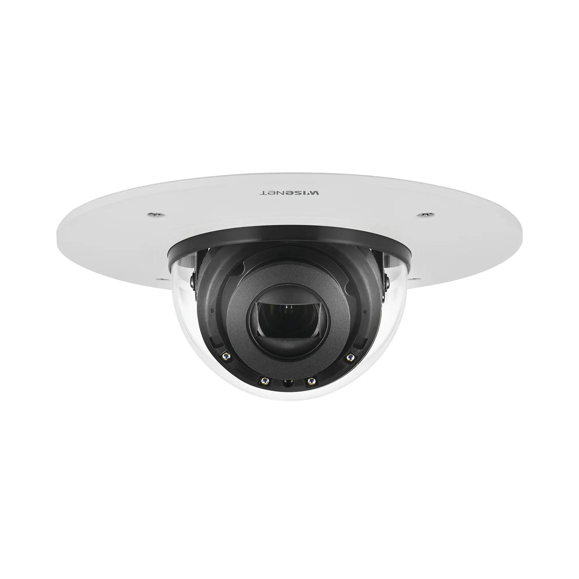Cámara IP Domo Interior 2MP /Fácil de Instalar en Plafón/ Lente Motorizado 2.8-12mm / IR 50M / WDR 150db / H.265 & WiseStream II