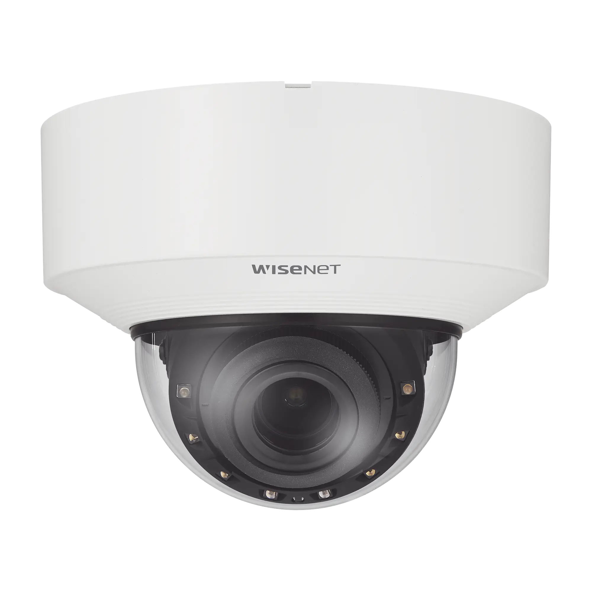 Cámara Domo IP 4K con IA / Lento Motorizado de 4.5 a 9.3mm / P-Iris, WDR 120dB / Ranura SD / Protección IP52 e IK08