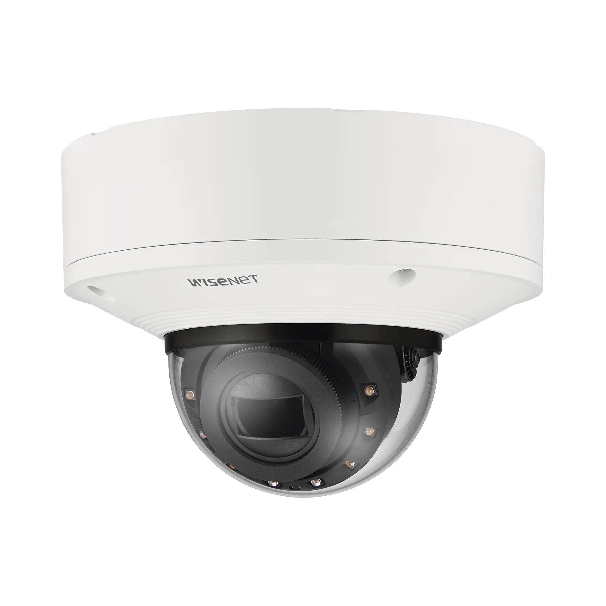Cámara Domo 6MP con Inteligencia Artificial, Antivandalica / Lente Motorizado de 10.9 a 29mm / IR 70m / WDR 120dB / MicroSD / IP67 / IP6K9K / NEMA4X