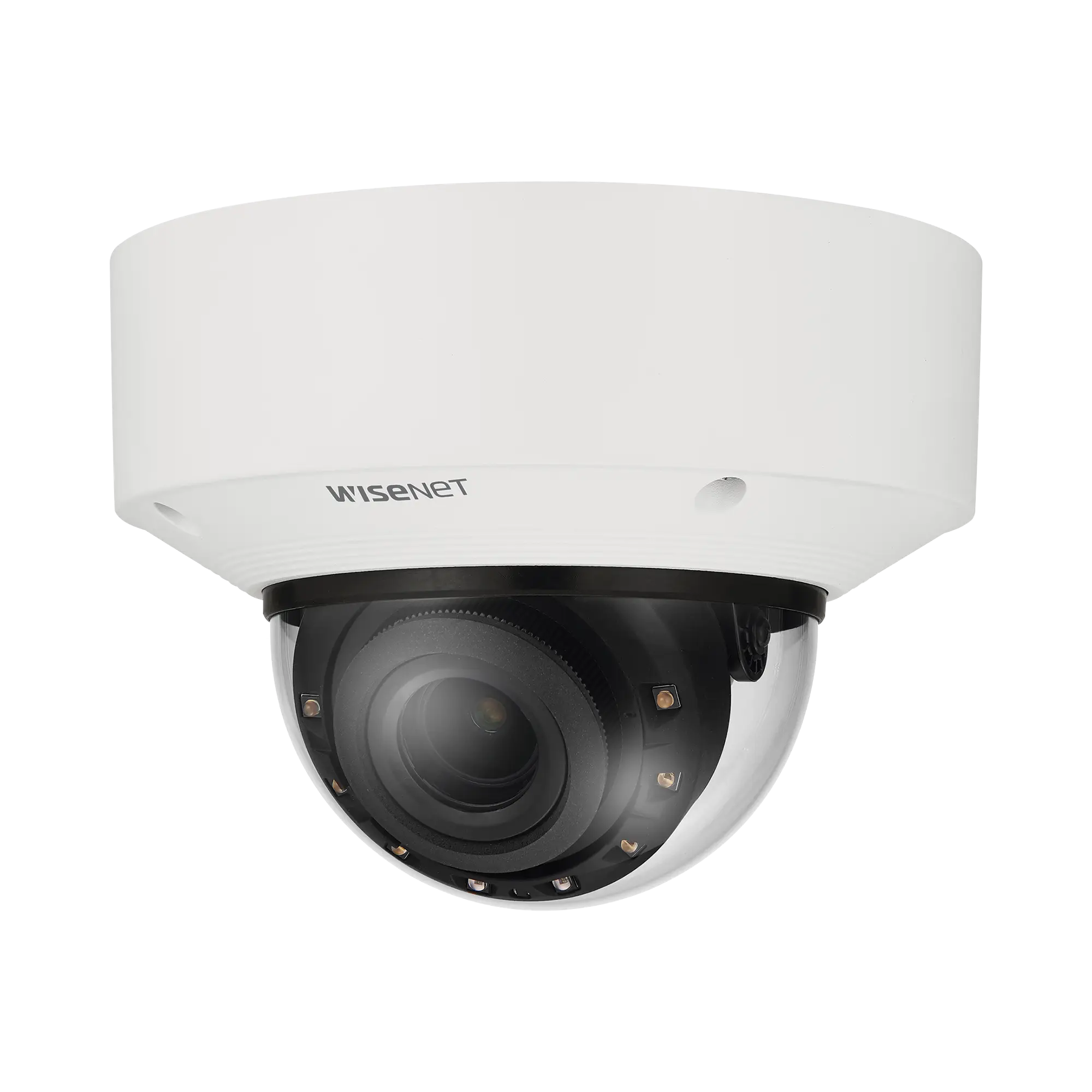 Cámara Domo IP 6MP con IA, Antivandalico / Lente Motorizado de 4.4 a 9.3mm / P-Iris, WDR 120dB / Ranura SD / IP66 IP67 NEMA4X IK10