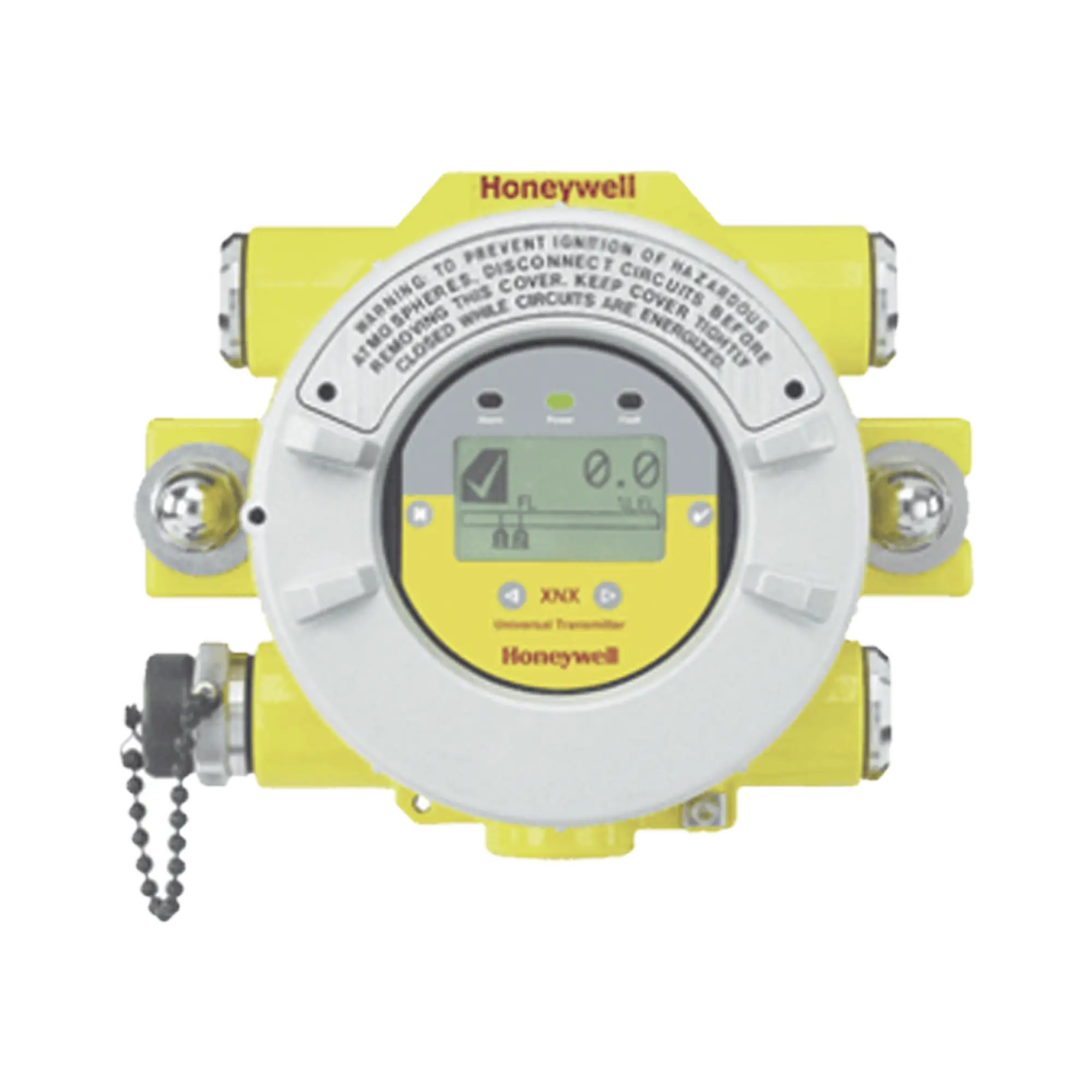 Transmisor Universal Serie XNX Para Sensores Tóxicos u Oxigeno, Con HART® sobre salida 4-20 mA, 3 Relays Falla/Alarma, Certificación UL/CSA, 4 entradas 3/4″ NPT, Carcasa Aluminio Pintado