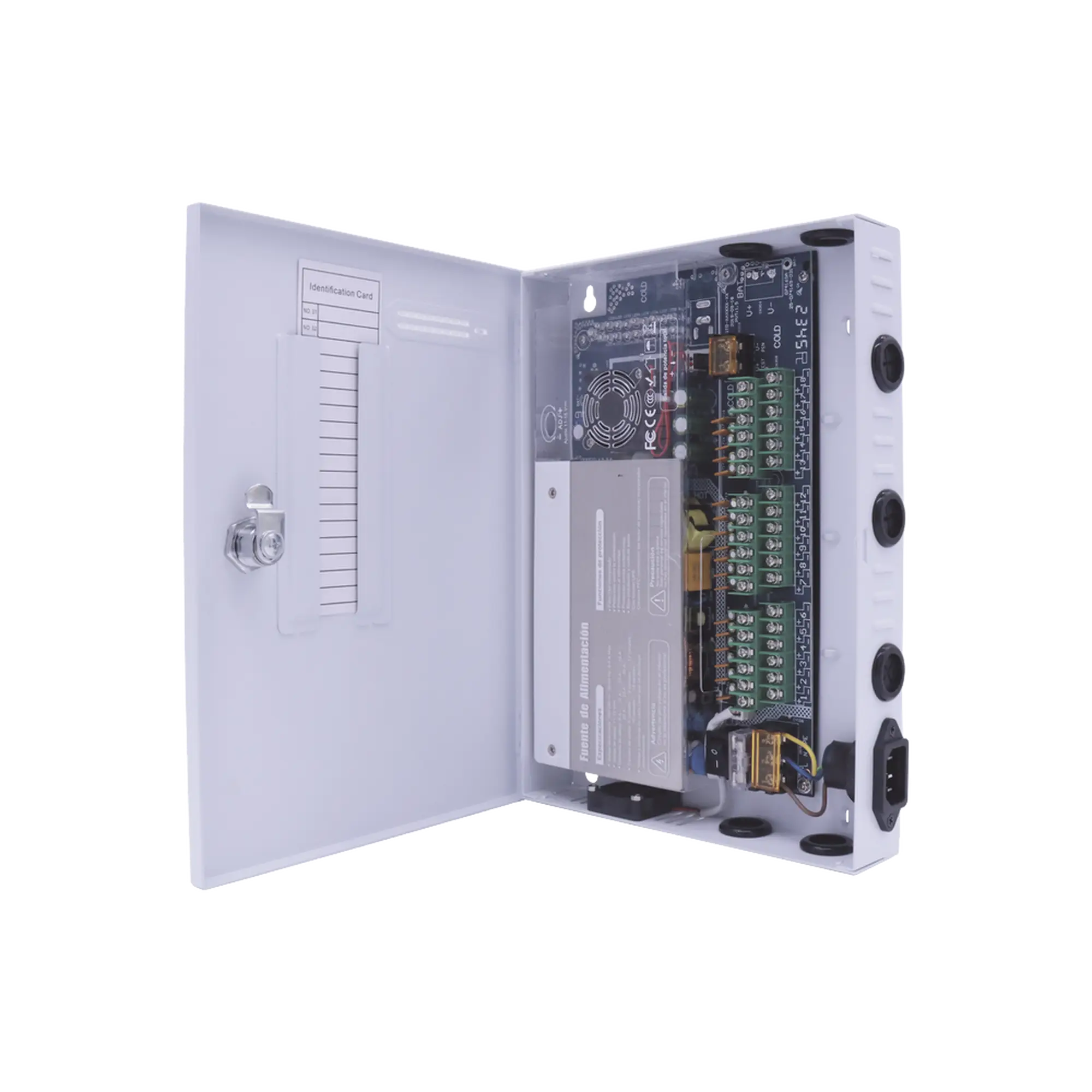 Fuente PREMIUM / 11-15 V / 18 canales / 30 A / Alta tecnología en seguridad / Doble ventilador / Hasta 1.85 Amperes por Salida / Filtro de Ruido por canal / Diseño de alta gama.