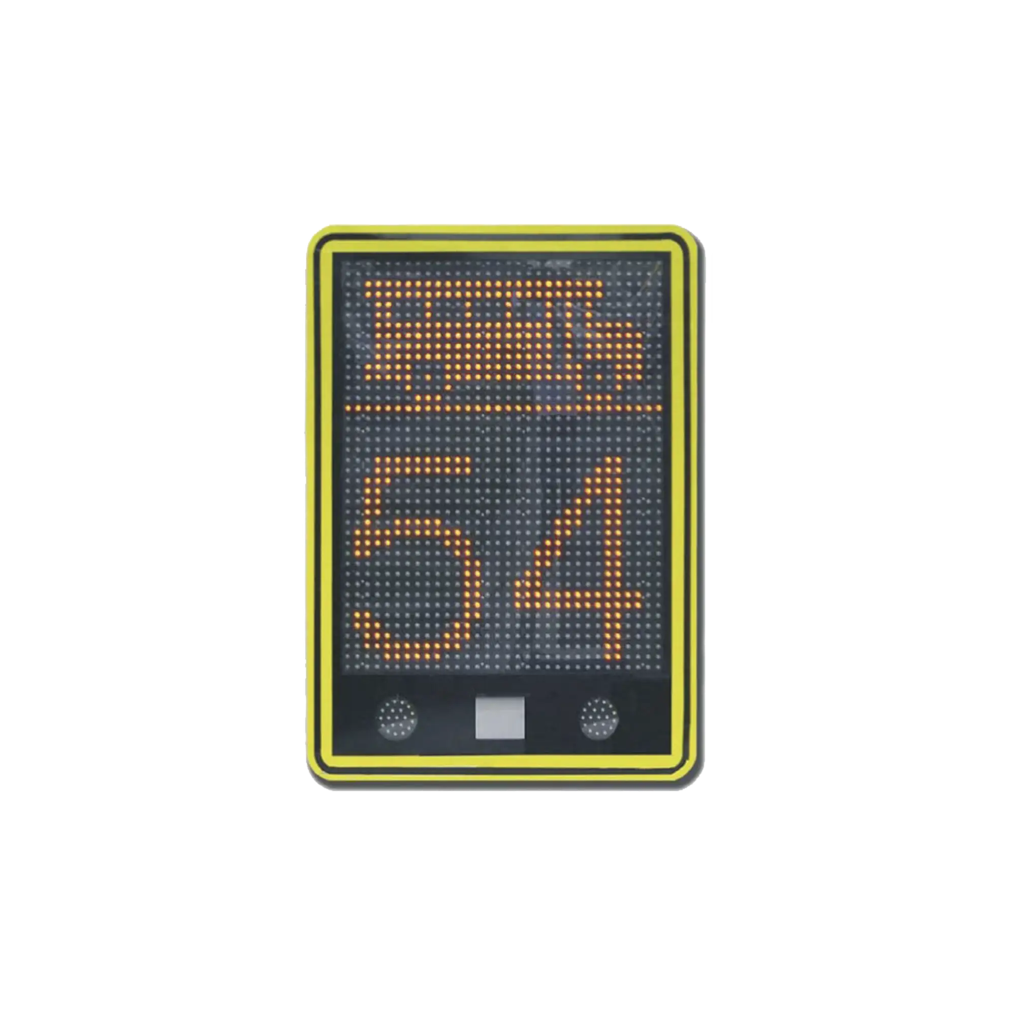 Radar de velocidad de 3 dígitos con mensajes variables y confgurables