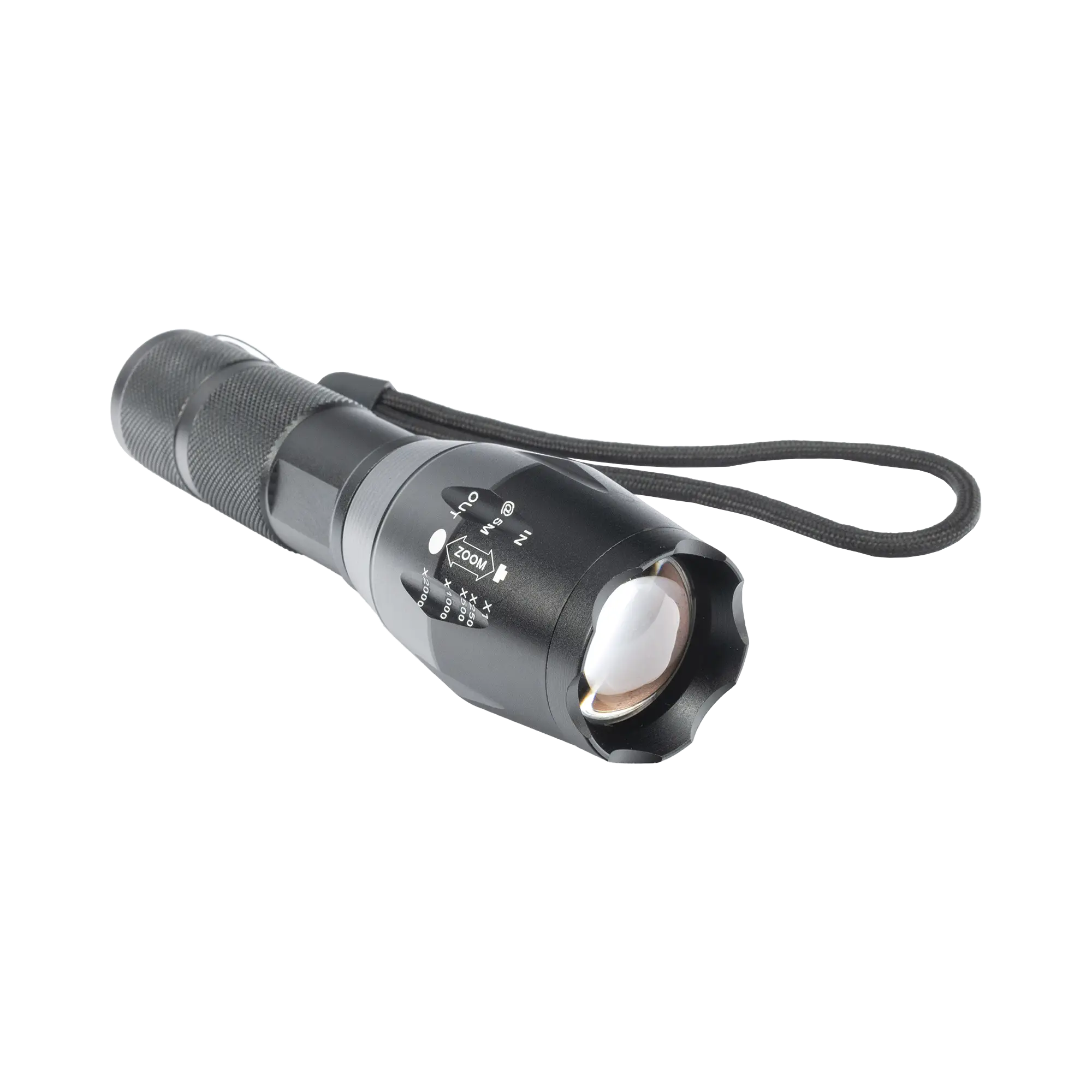 Linterna LED de Aluminio, 800 Lúmenes, IPX4, Resistente al Agua