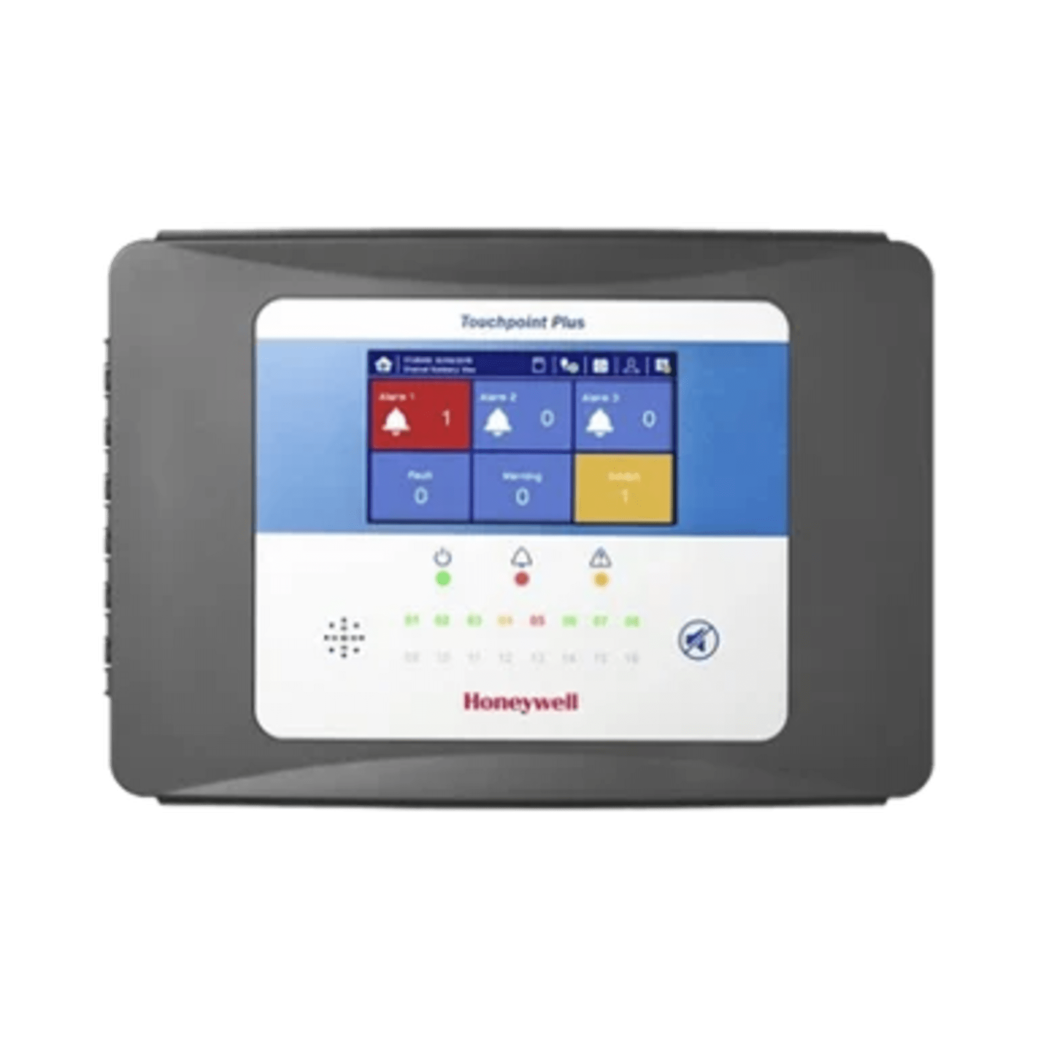 Controlador Touchpoint Plus, Unidad Básica, Montaje En Pared, Corriente Alterna 110Vca, Entrada 4 Canales mA, 12 Reles, Sin salida mA, Batería de Respaldo, Modbus