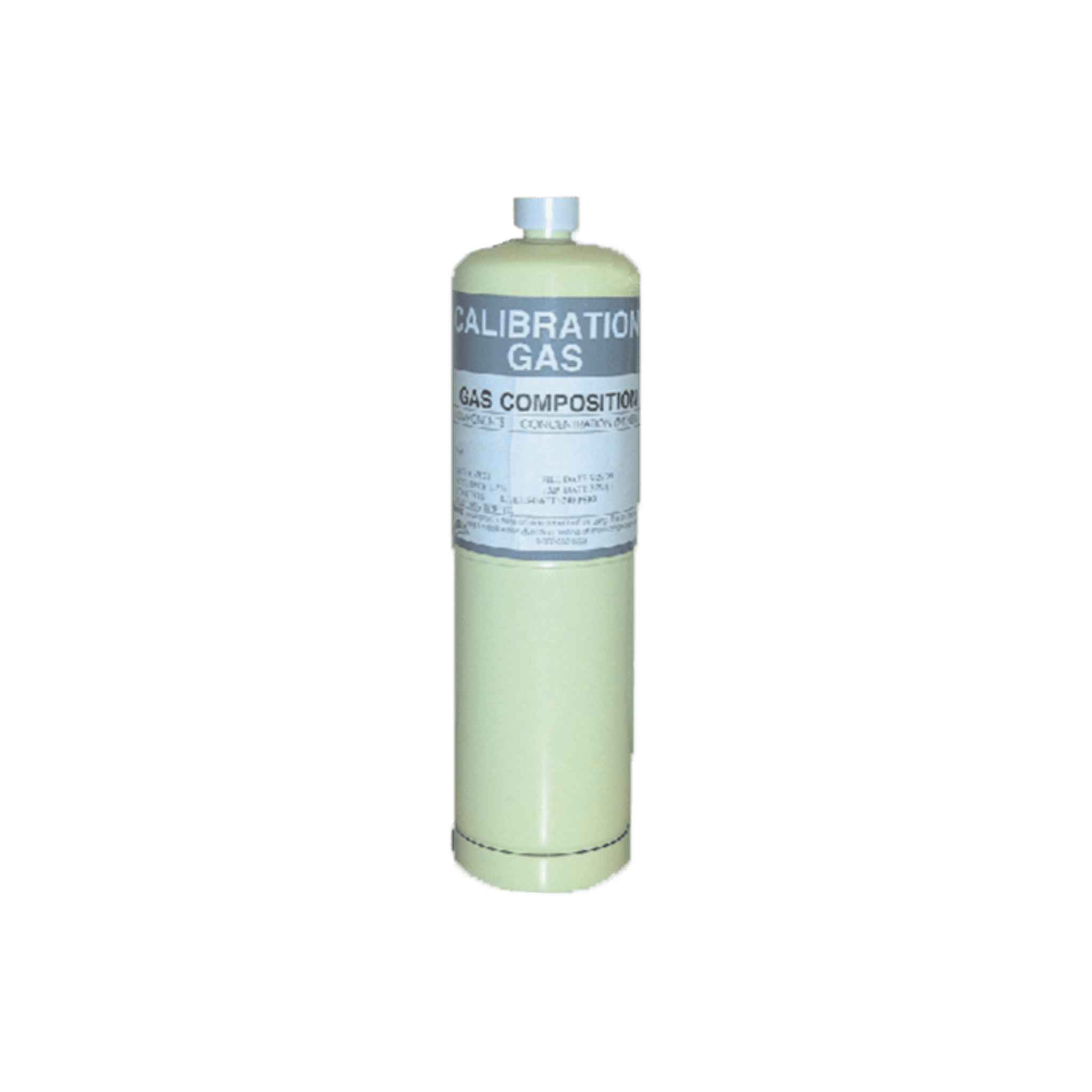 Cilindro para calibración de detectores de gas Propano C3H8 105L Aire 50%, 1.05 LEL