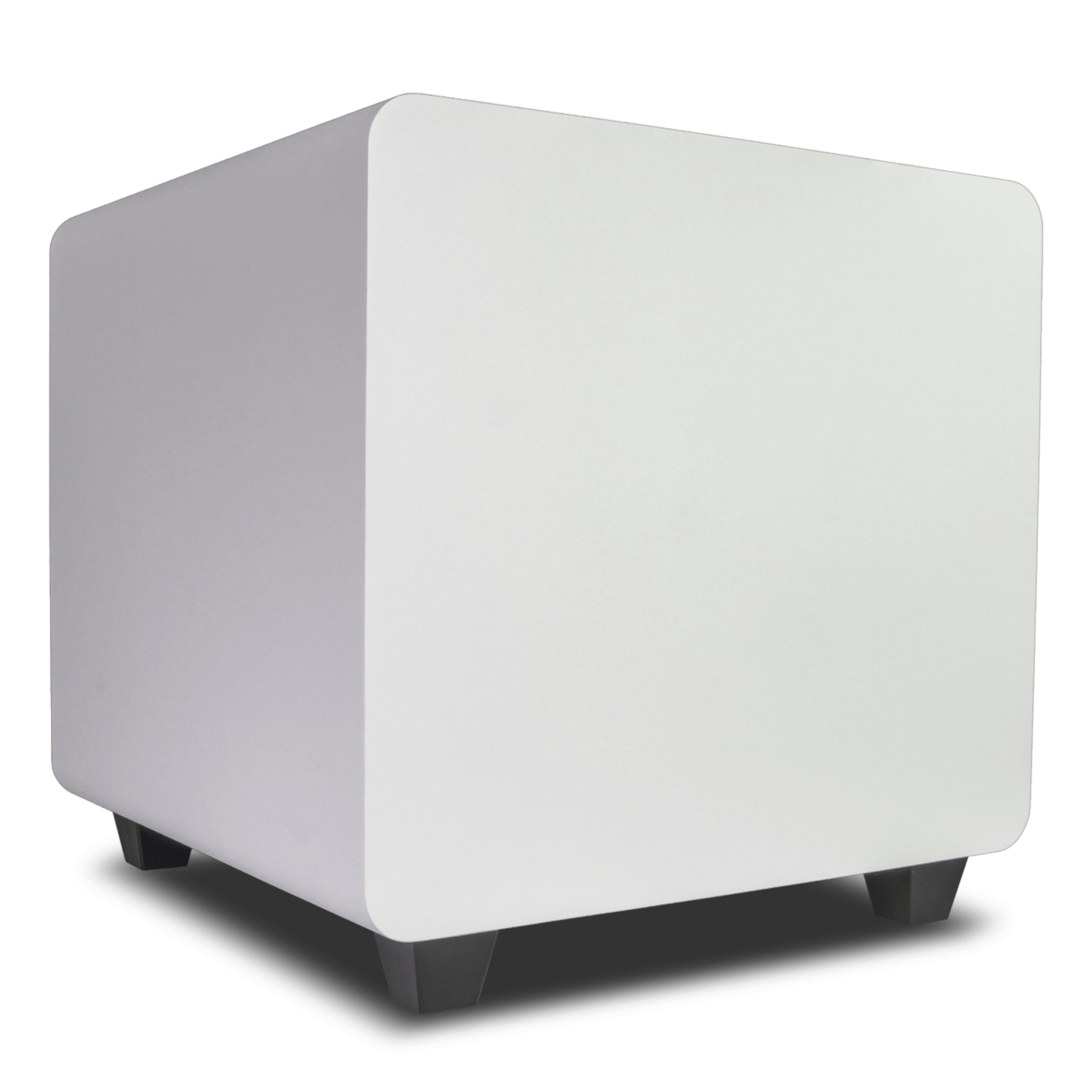 Subwoofer Activo de 10in | Diseño Down-Firing | 300W RMS | Recinto Sellado | Acabado Blanco